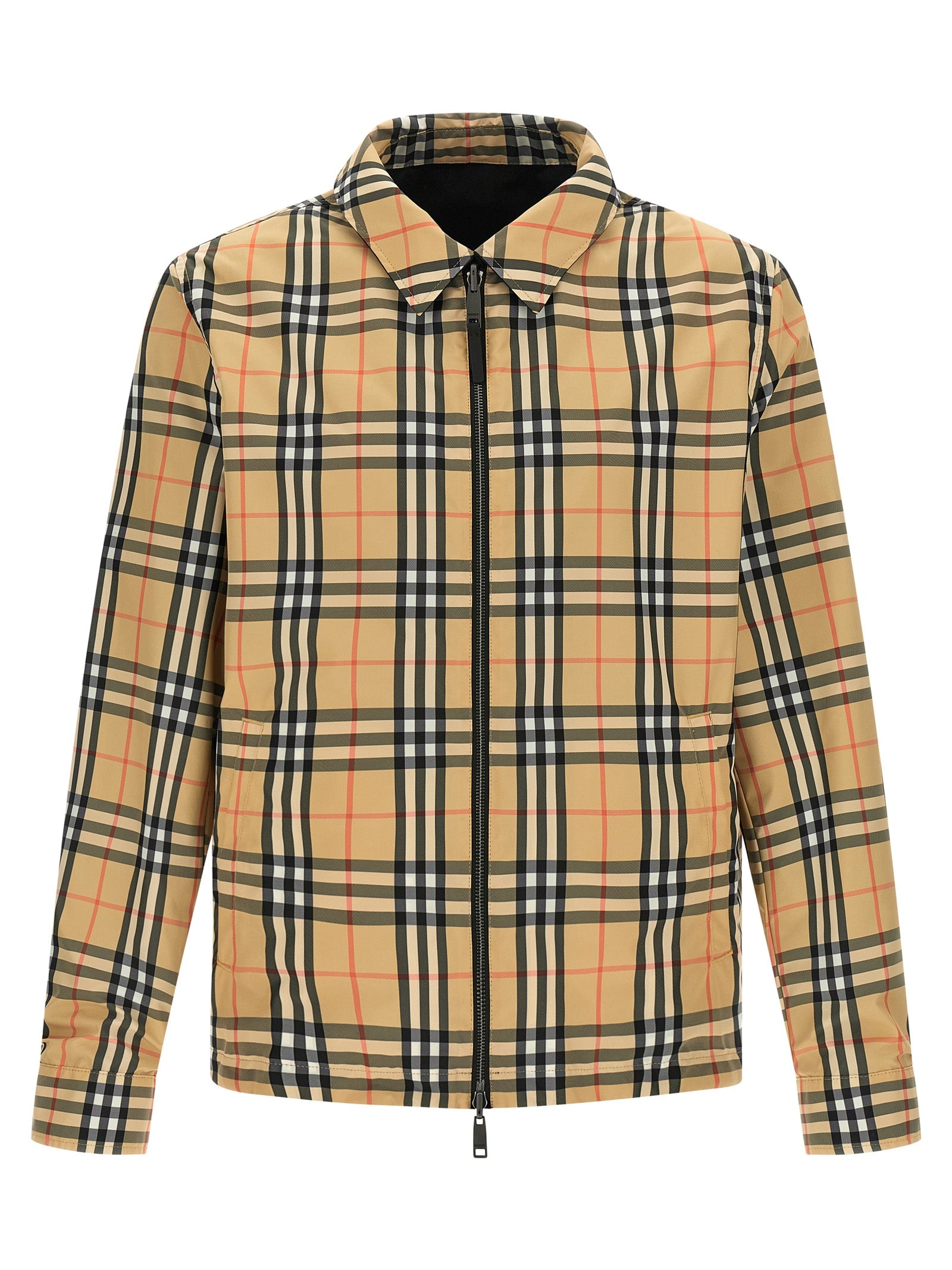 Burberry Black Polyamide Shell Jacket Burberry
