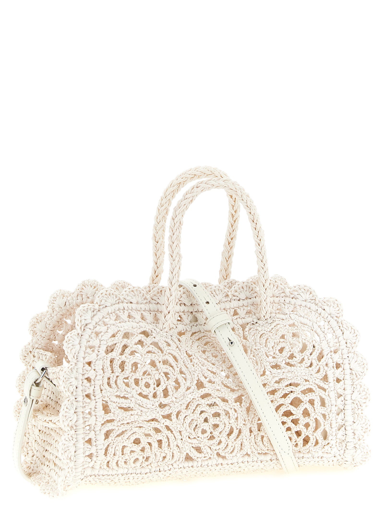 Jacquemus White Polyamide Handbag Jacquemus