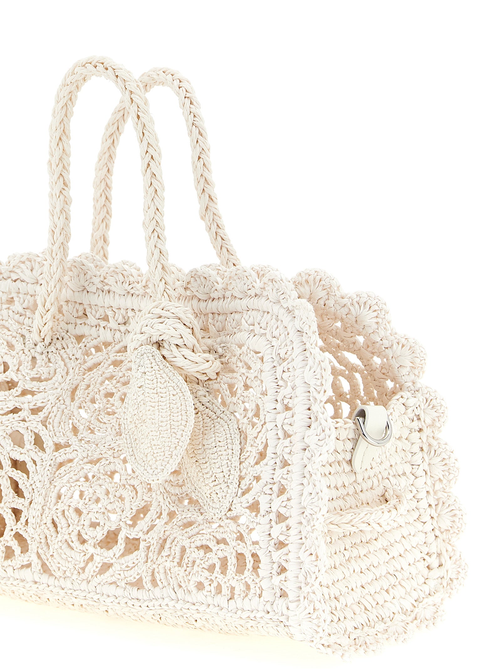 Jacquemus White Polyamide Handbag Jacquemus