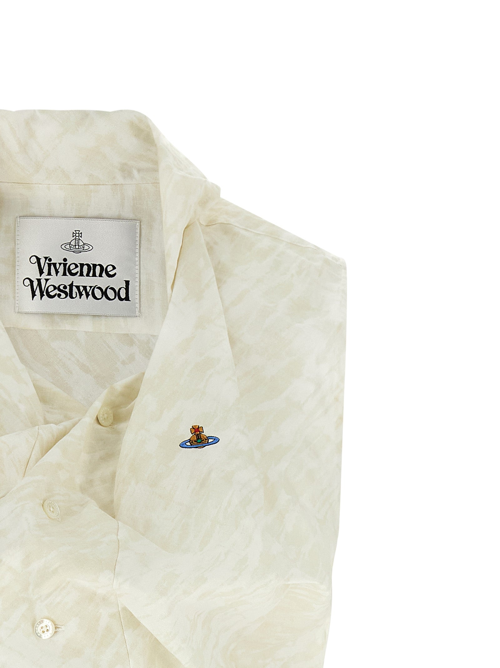 Vivienne Westwood Beige Cotton Blouse Vivienne Westwood