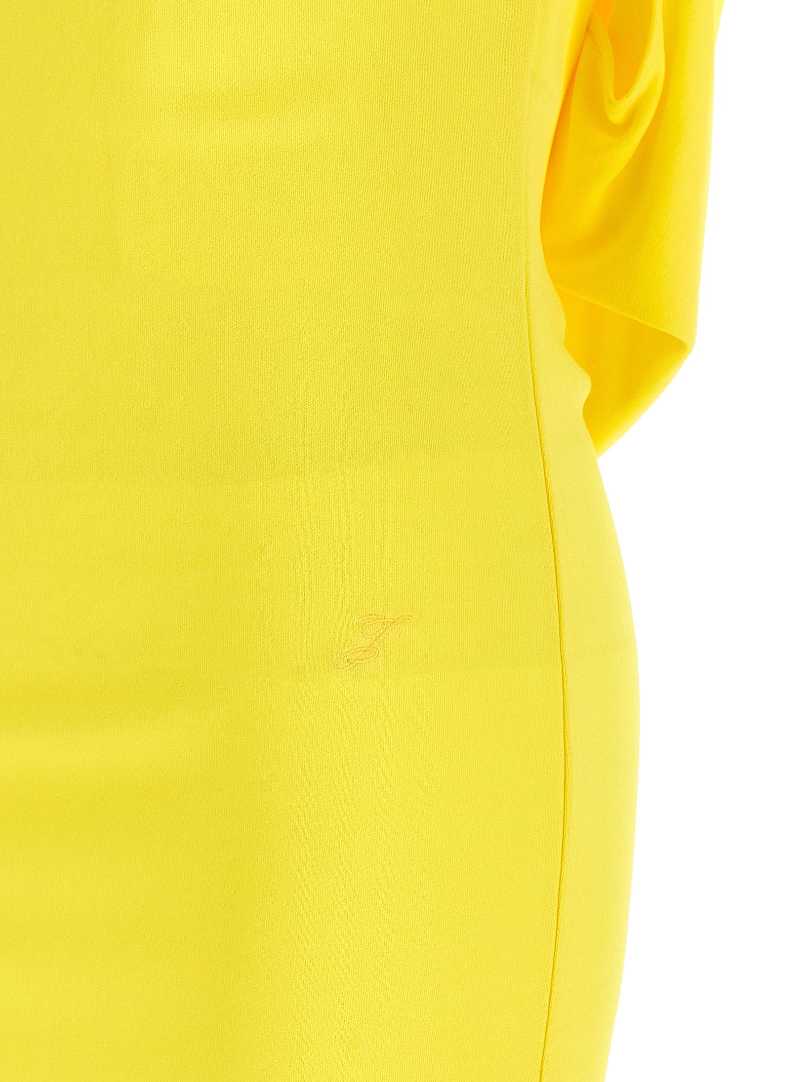 Jacquemus Bicolor Viscose Short Dress Jacquemus