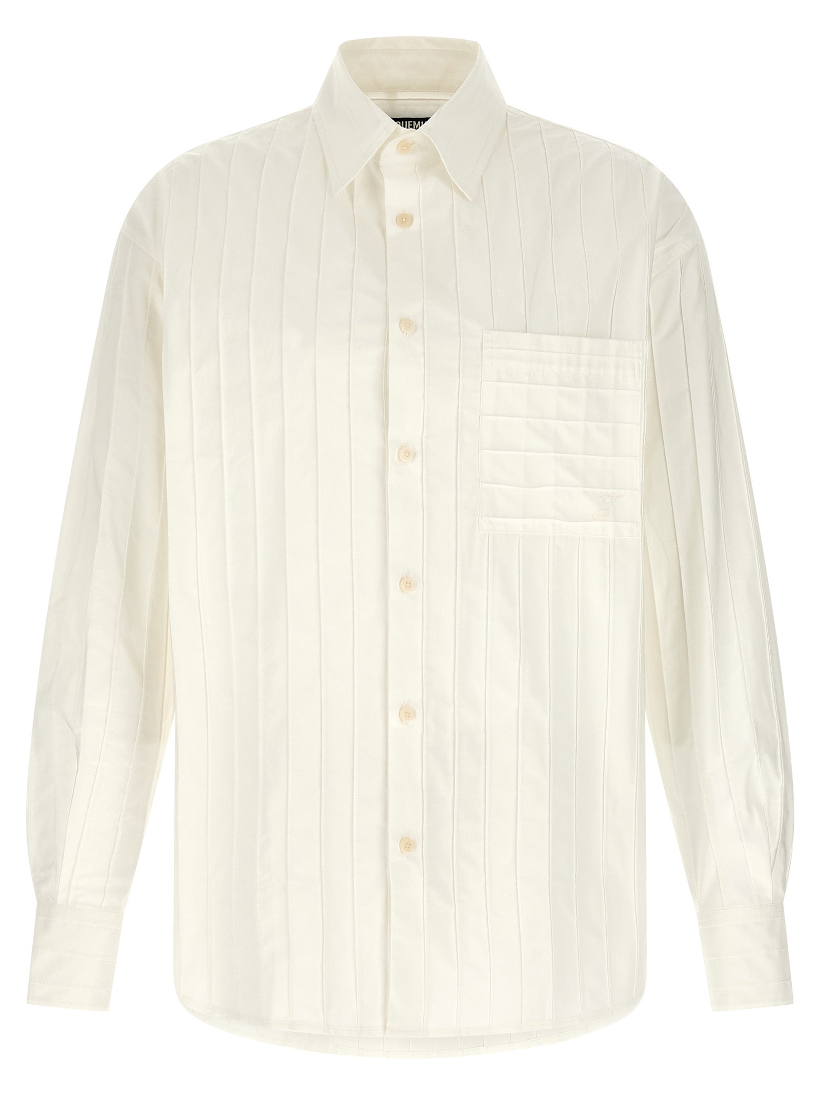 Jacquemus White Cotton Blouse Jacquemus