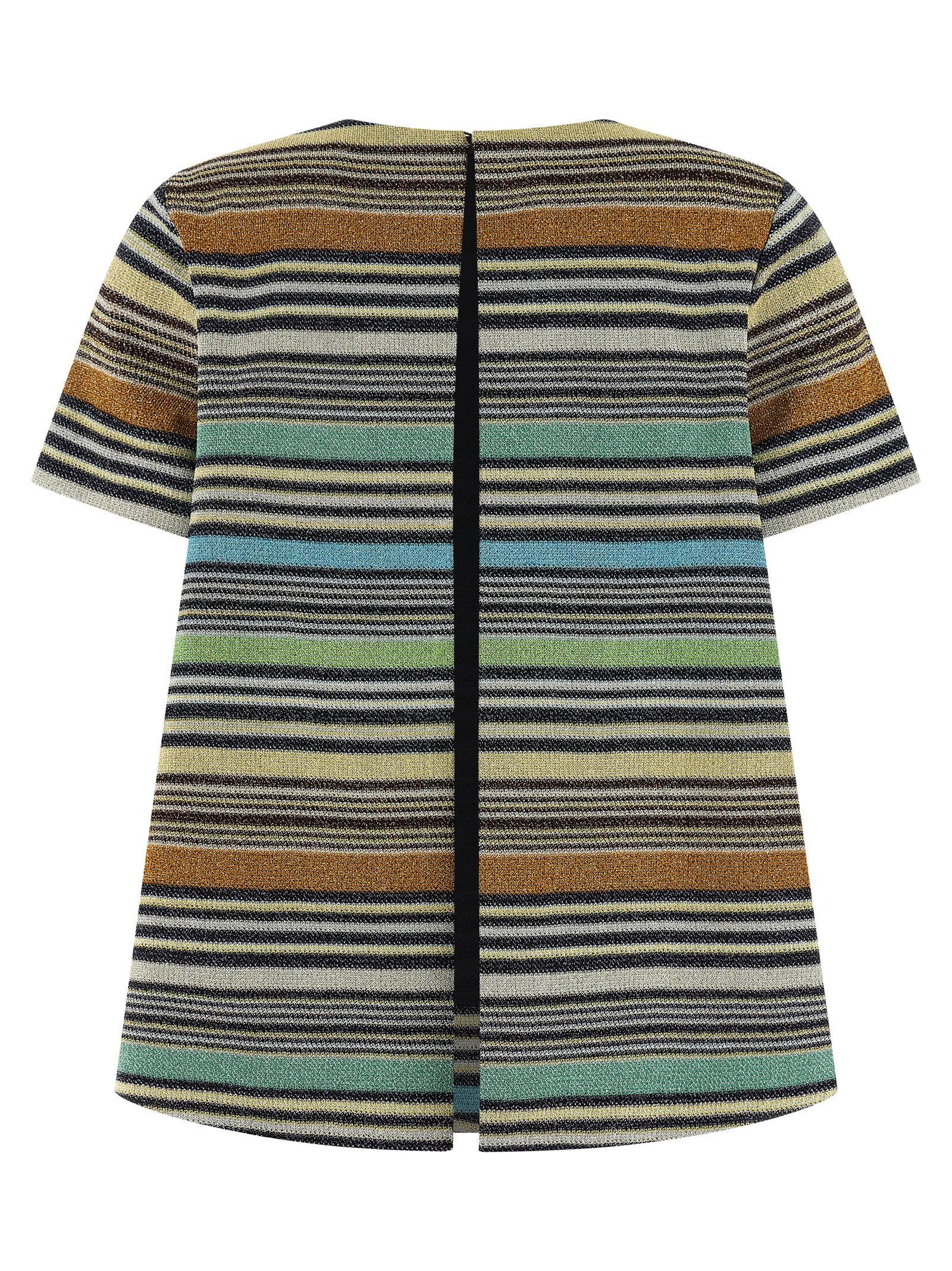 Missoni Multicolor Viscose T-Shirt Missoni