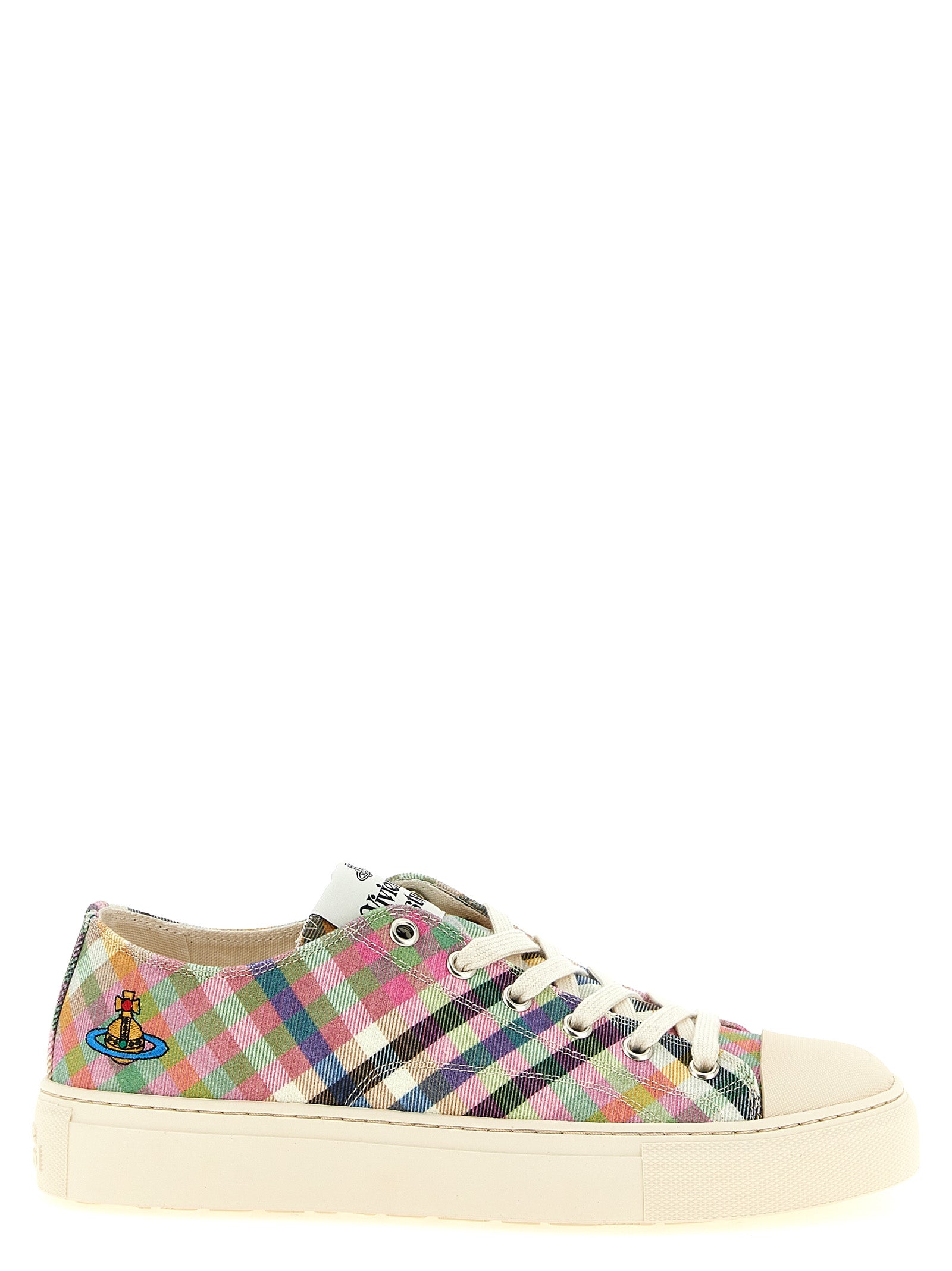 Vivienne Westwood Multicolor Cotton Low Top Sneakers Vivienne Westwood