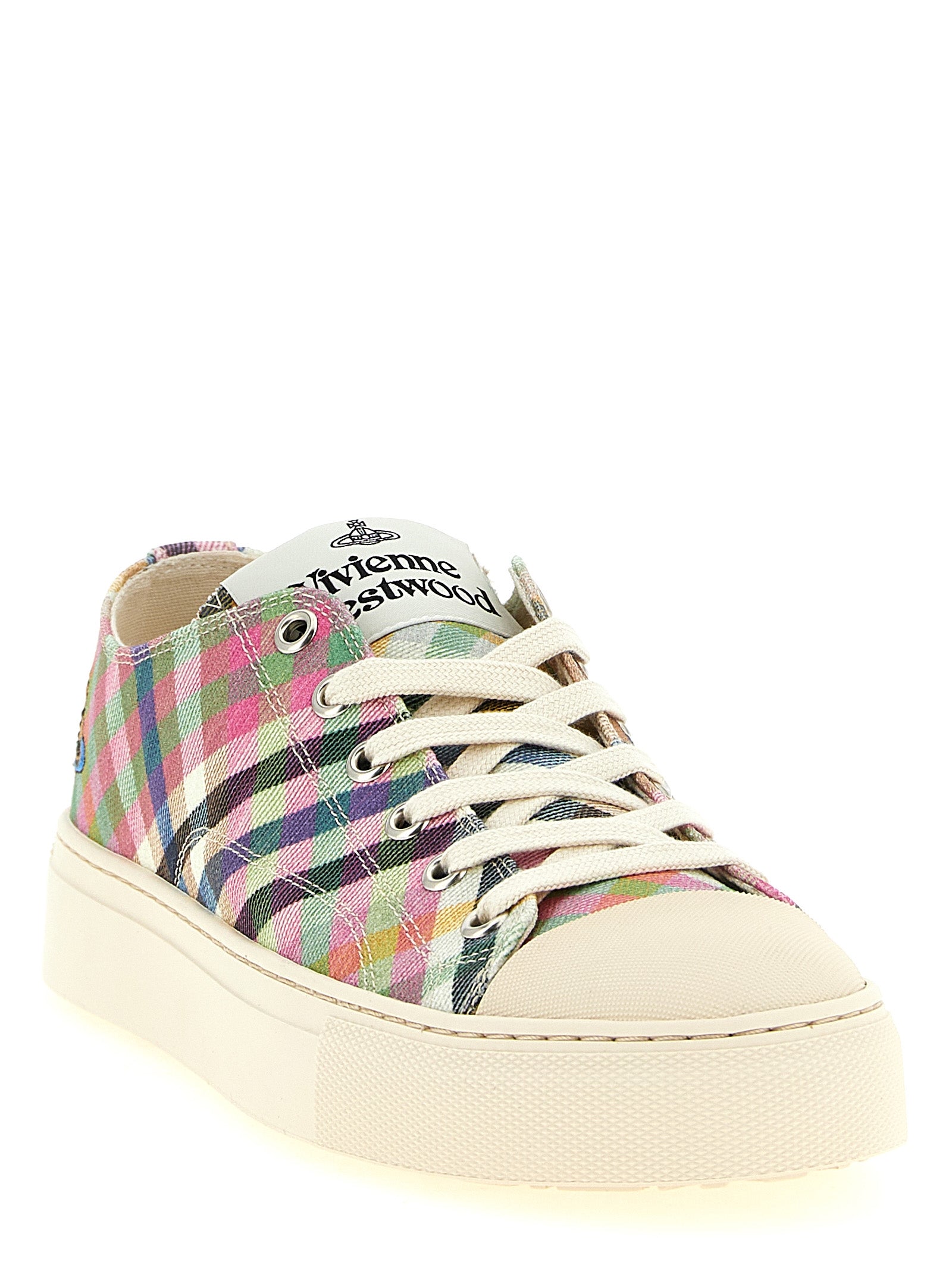 Vivienne Westwood Multicolor Cotton Low Top Sneakers Vivienne Westwood