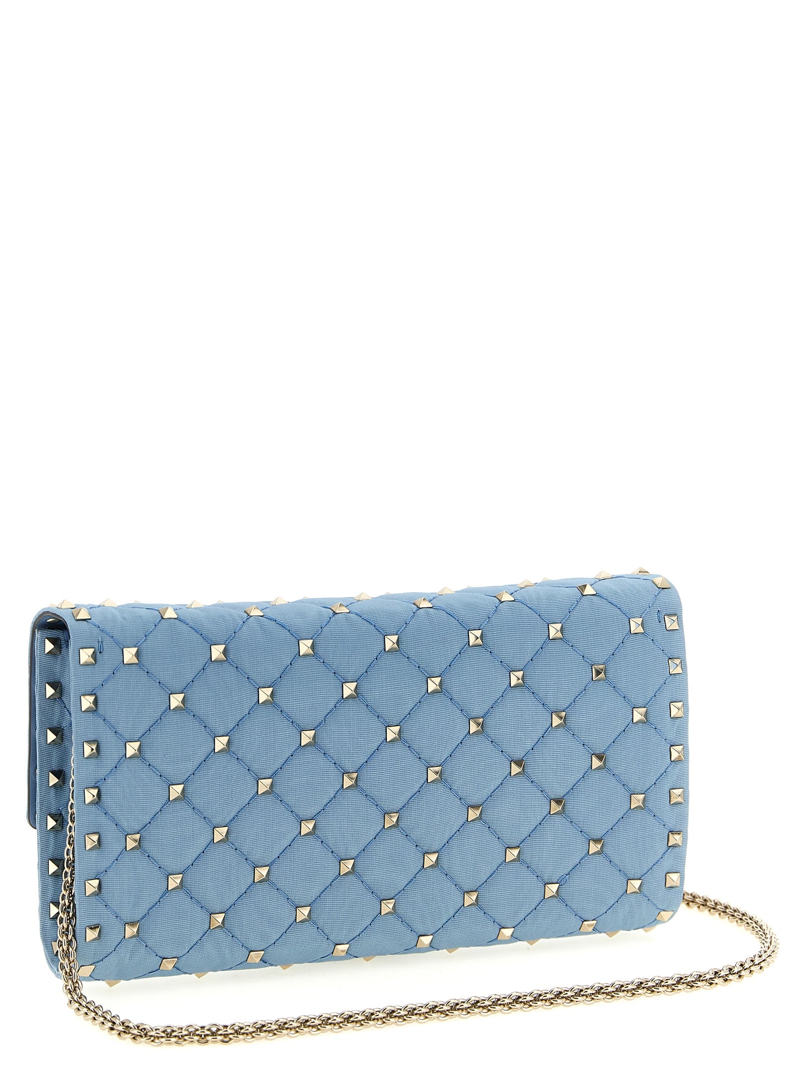 Valentino Garavani Blue Viscose Crossbody Bag Valentino Garavani