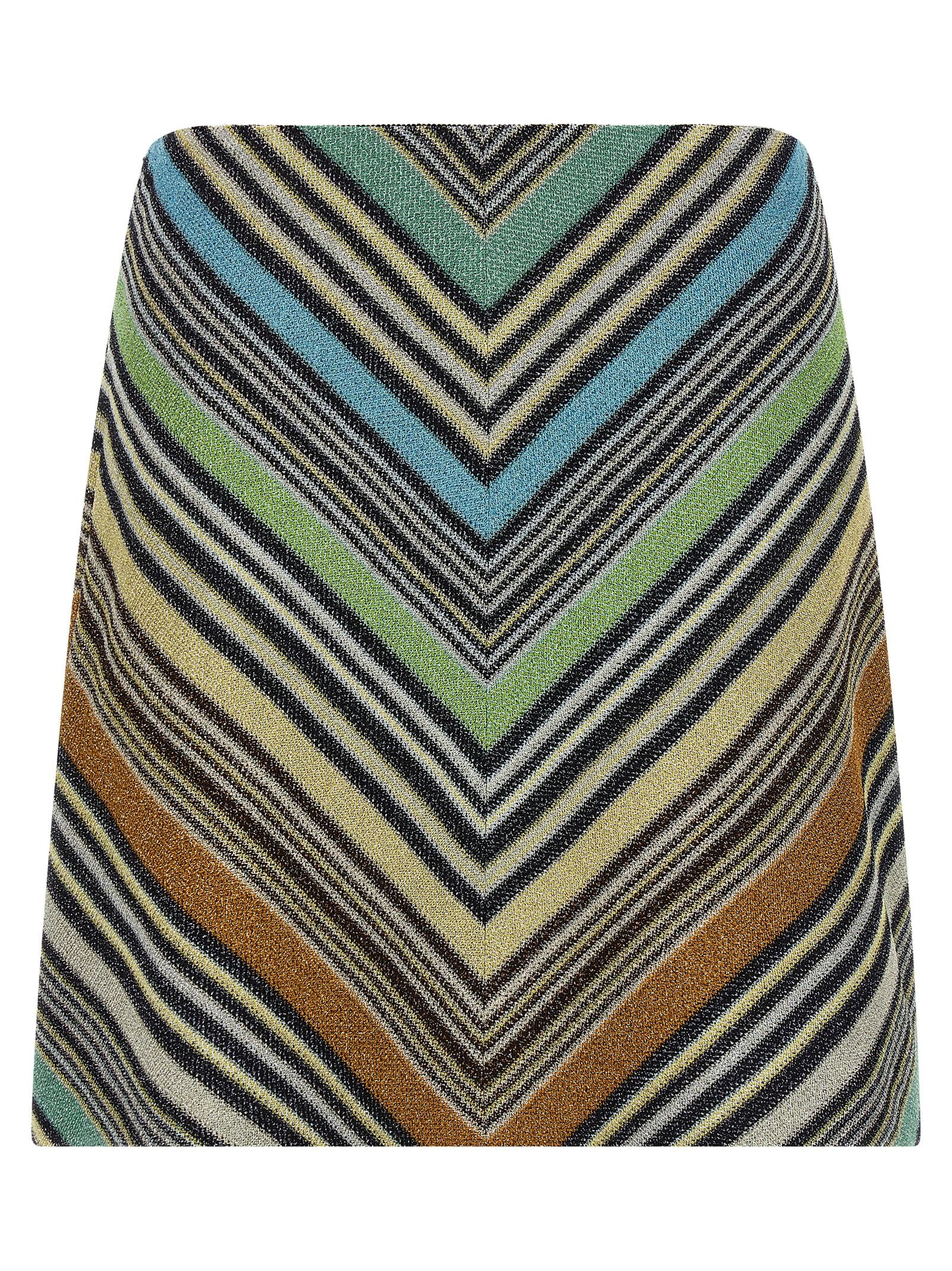 Missoni Multicolor Viscose Long Skirt Missoni