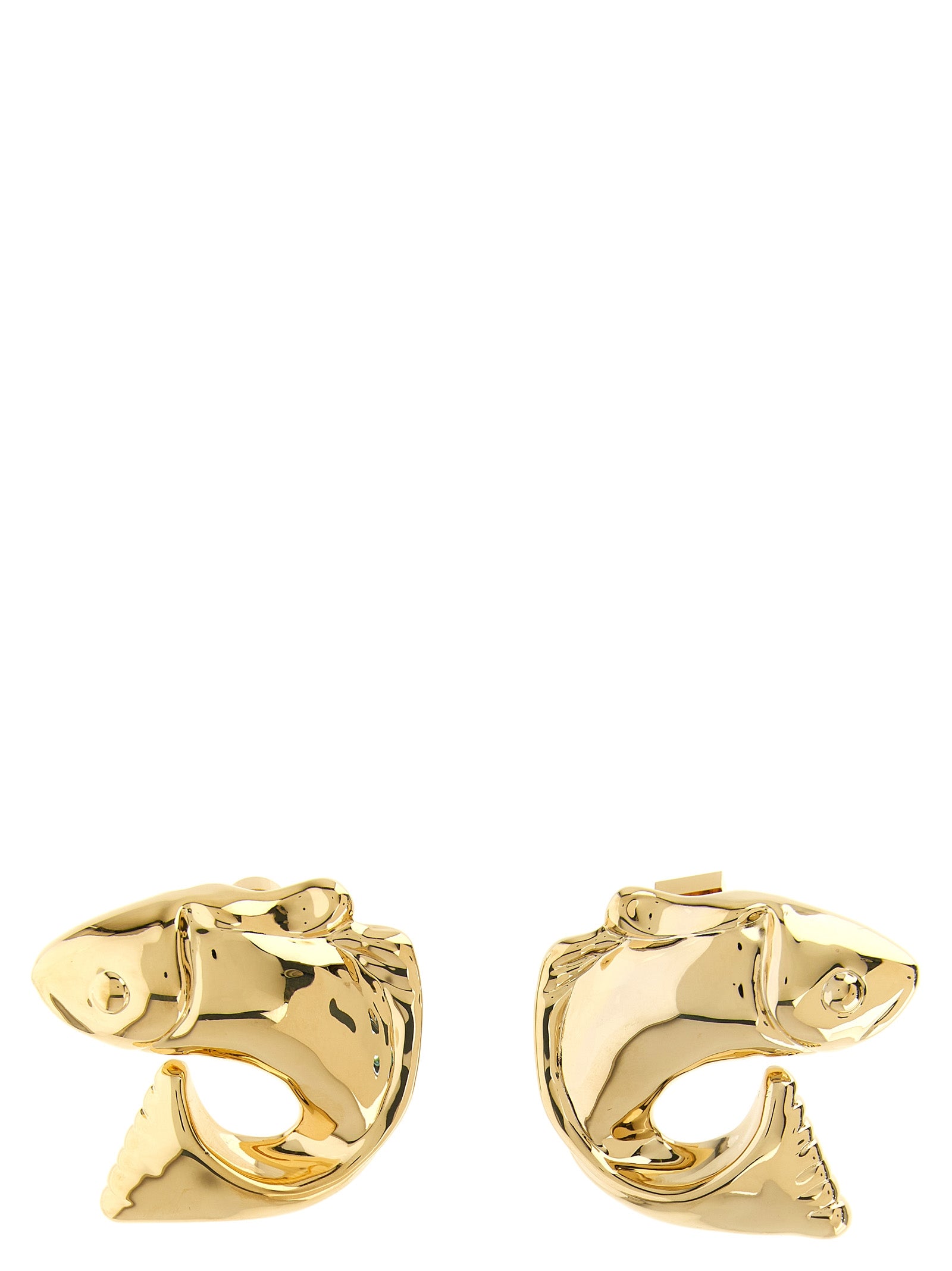 Jacquemus Gold Copper Earrings Jacquemus