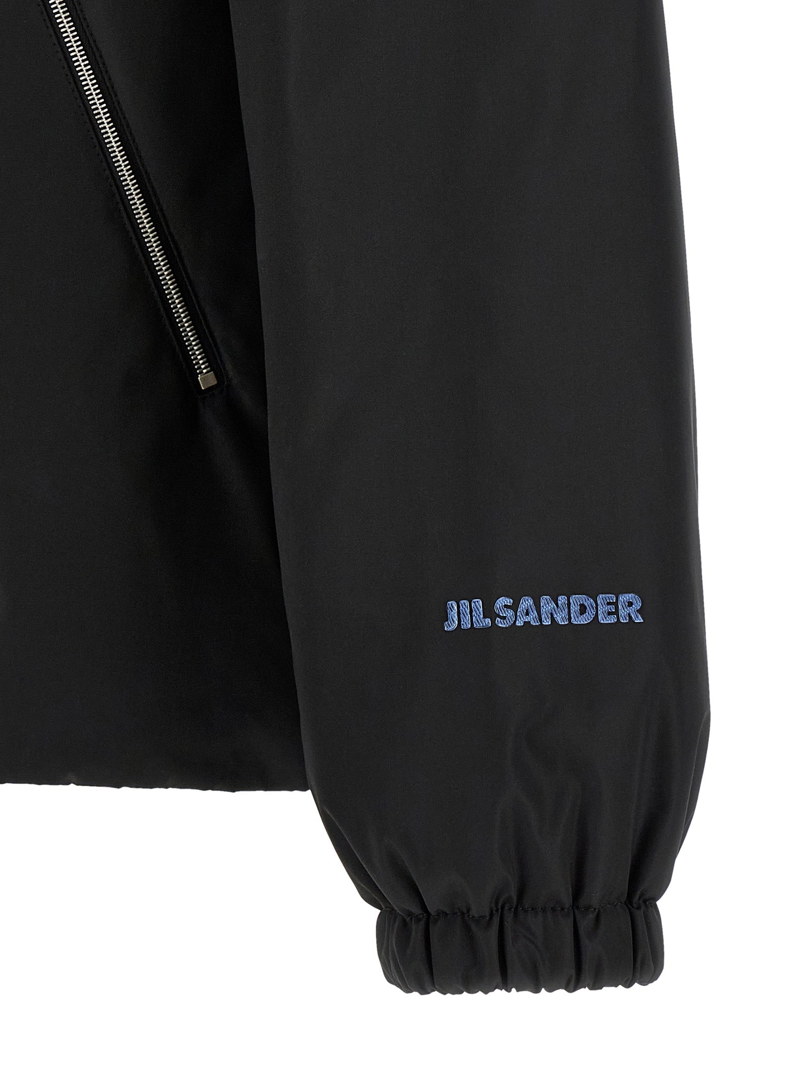 Jil Sander Black Polyester Jacket Jil Sander