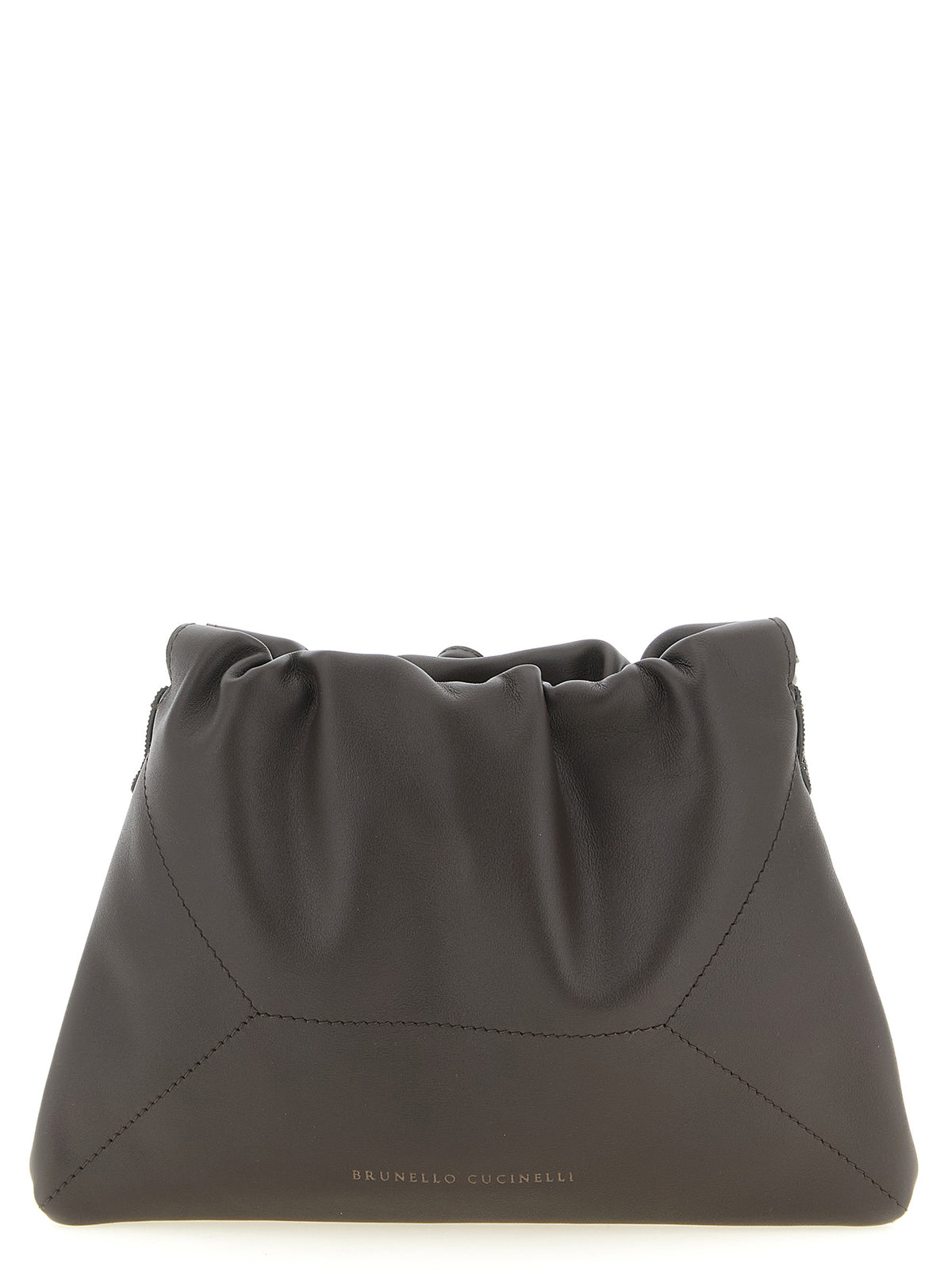 Brunello Cucinelli Brown Clutch Bags