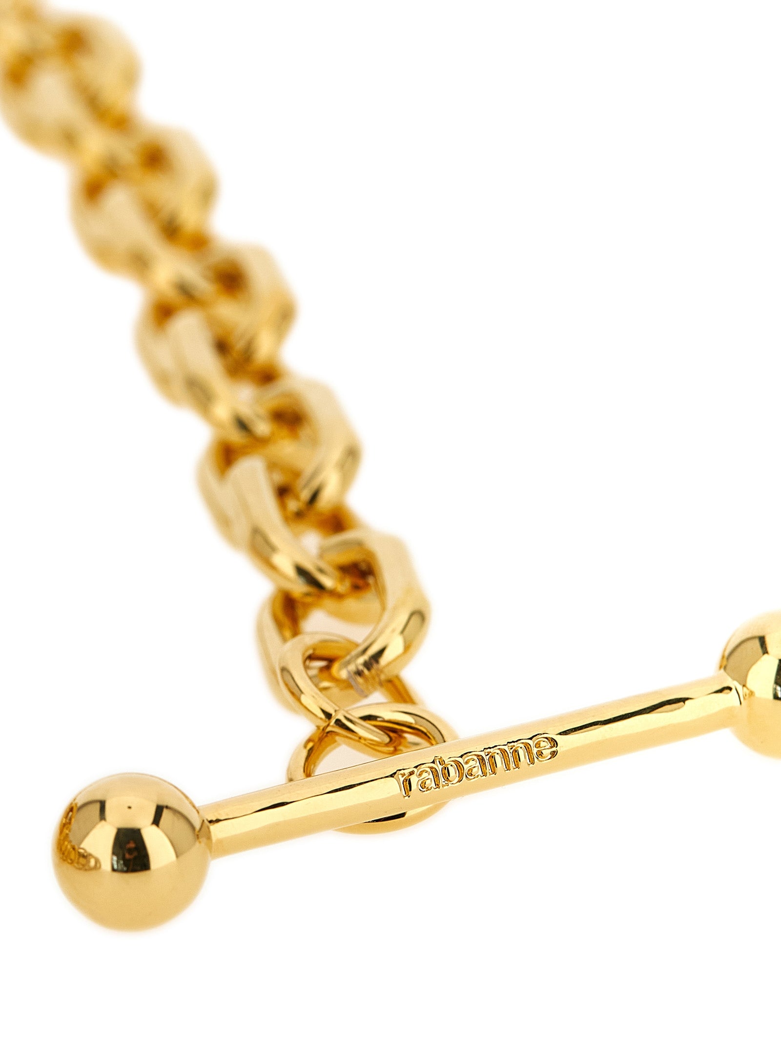 Paco Rabanne Gold Brass Necklace Paco Rabanne