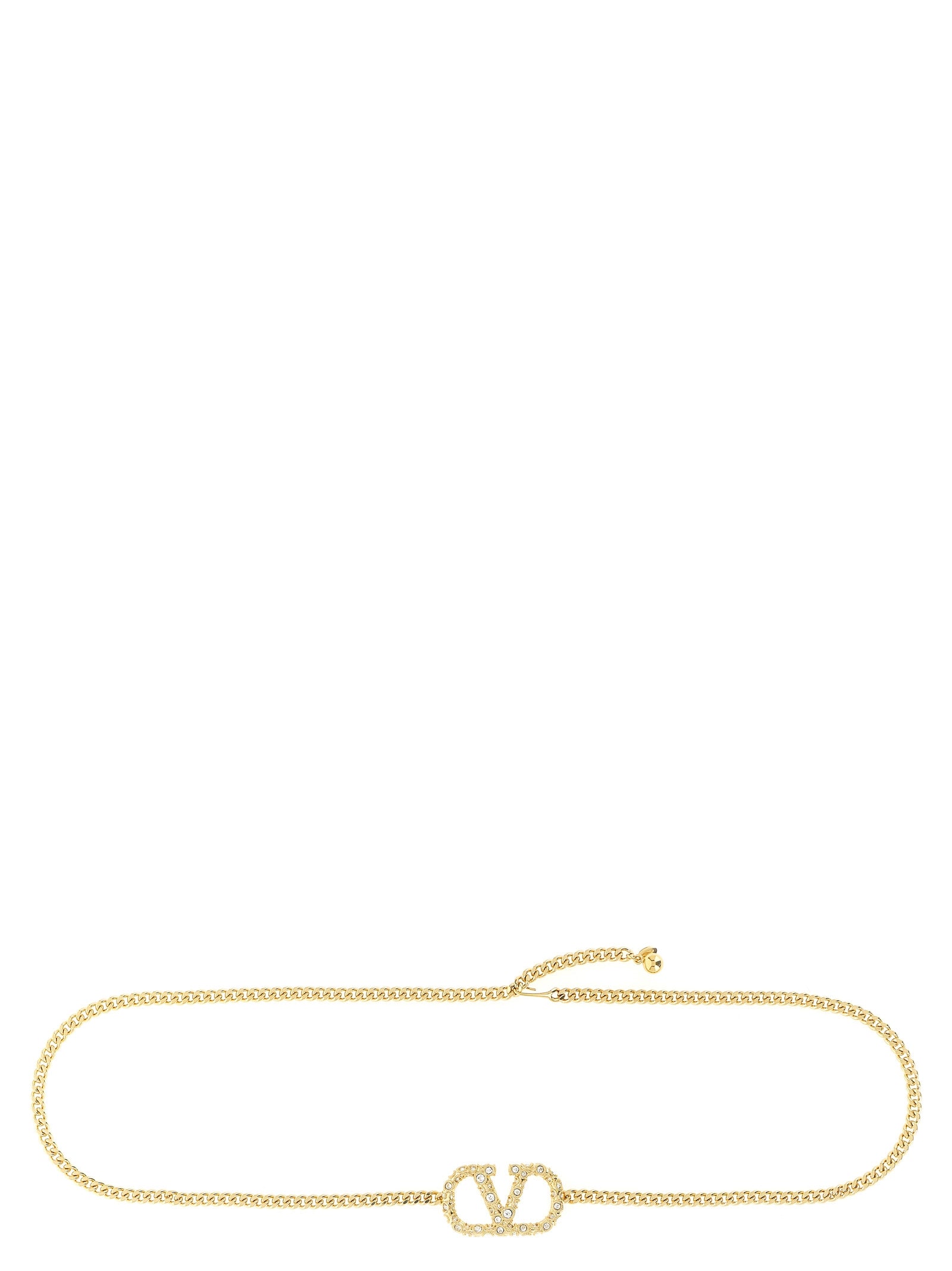 Valentino Garavani Gold Brass Belt Valentino Garavani