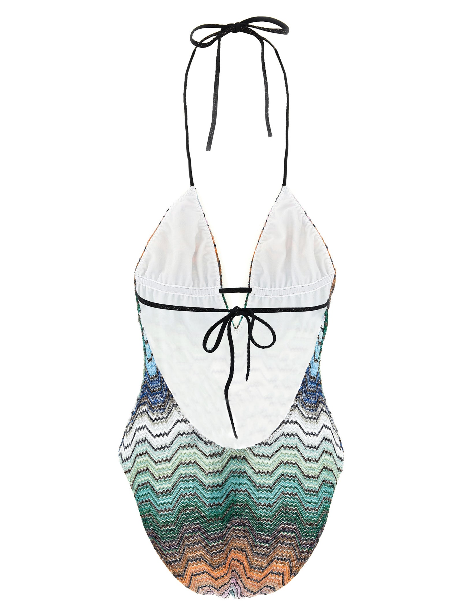 Missoni Multicolor Polyester One-Piece Swimsuit Missoni