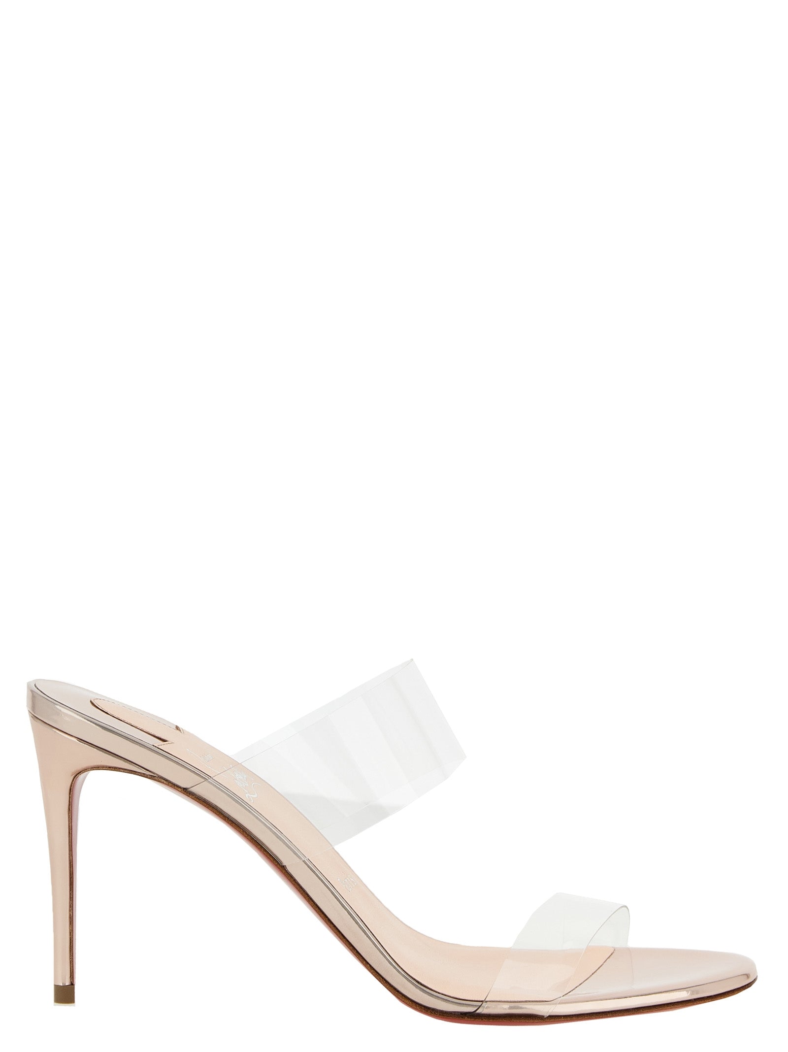 Christian Louboutin Multicolor Calfskin Stiletto Heel Sandals Christian Louboutin