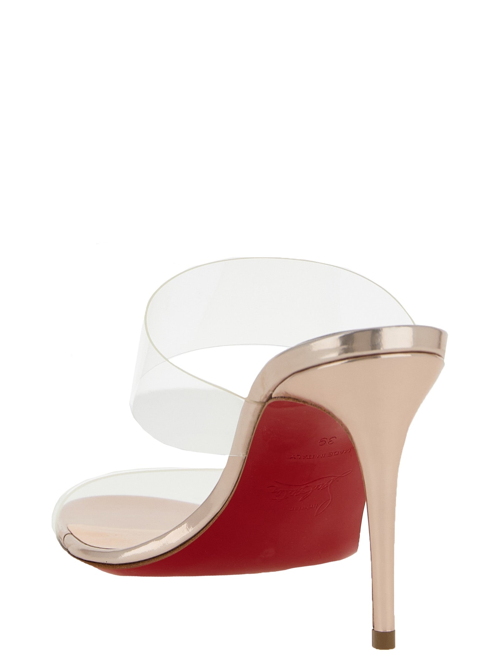 Christian Louboutin Multicolor Calfskin Stiletto Heel Sandals Christian Louboutin