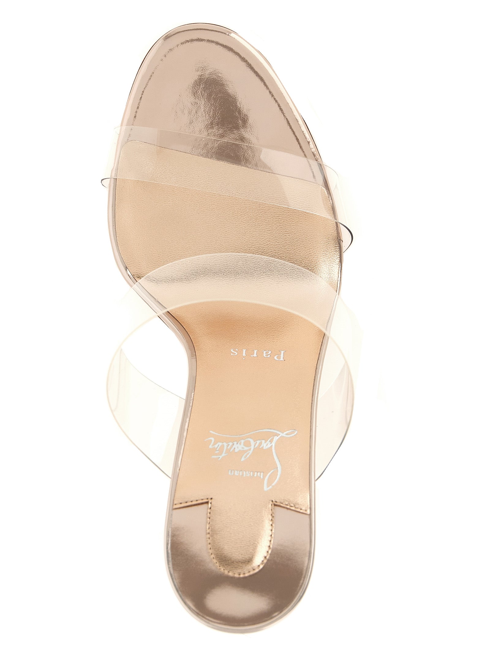 Christian Louboutin Multicolor Calfskin Stiletto Heel Sandals Christian Louboutin