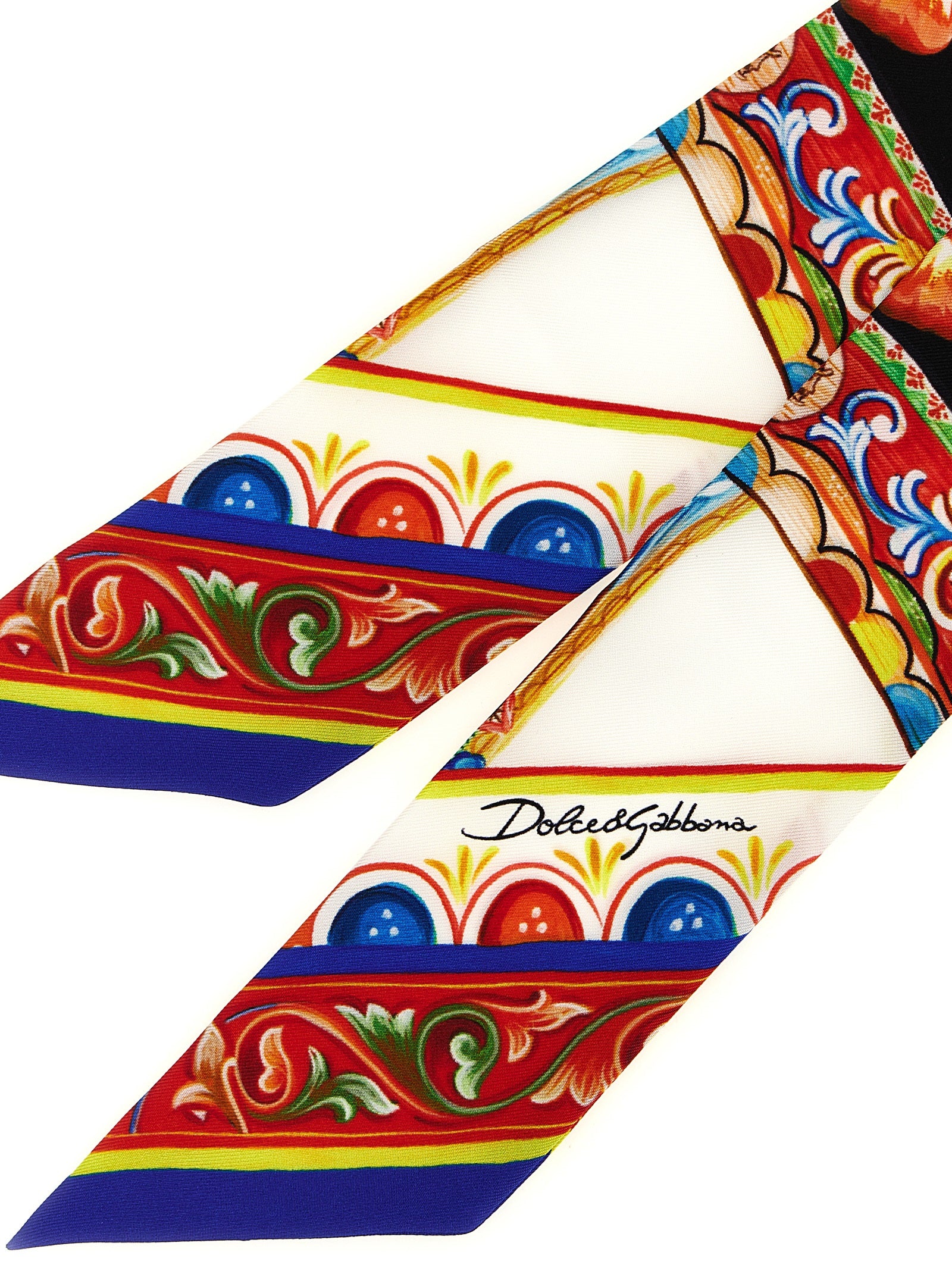 Dolce & Gabbana Multicolor Silk Foulard Dolce & Gabbana