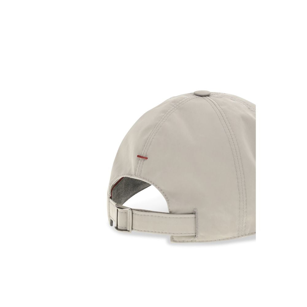 Brunello Cucinelli Beige Polyester Cap (Baseball Hat) Brunello Cucinelli