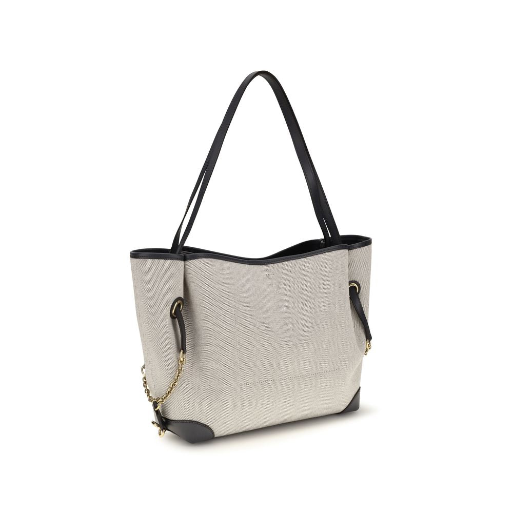 Chloé Gray Cotton Shoulder Bag Chloé