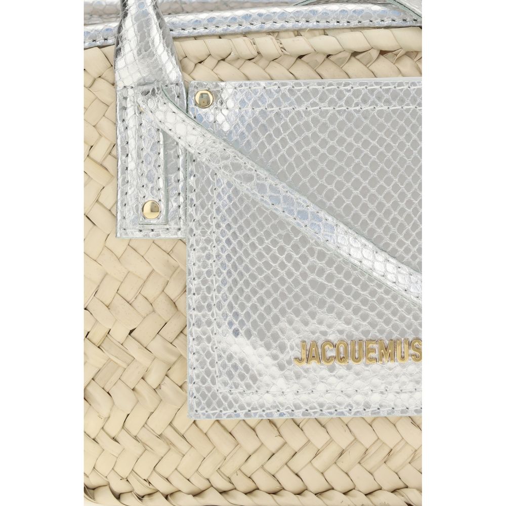 Jacquemus Beige Raffia Handbag Jacquemus