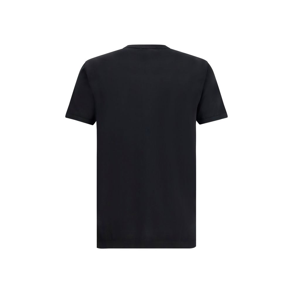 Dolce & Gabbana Black Cotton T-Shirt Dolce & Gabbana
