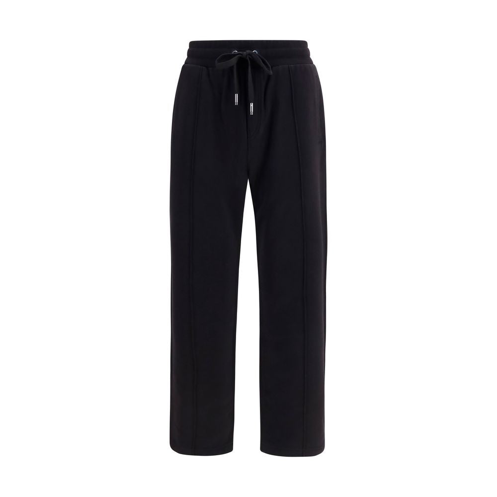 Dolce & Gabbana Black Cotton Joggers (Workout Pants) Dolce & Gabbana