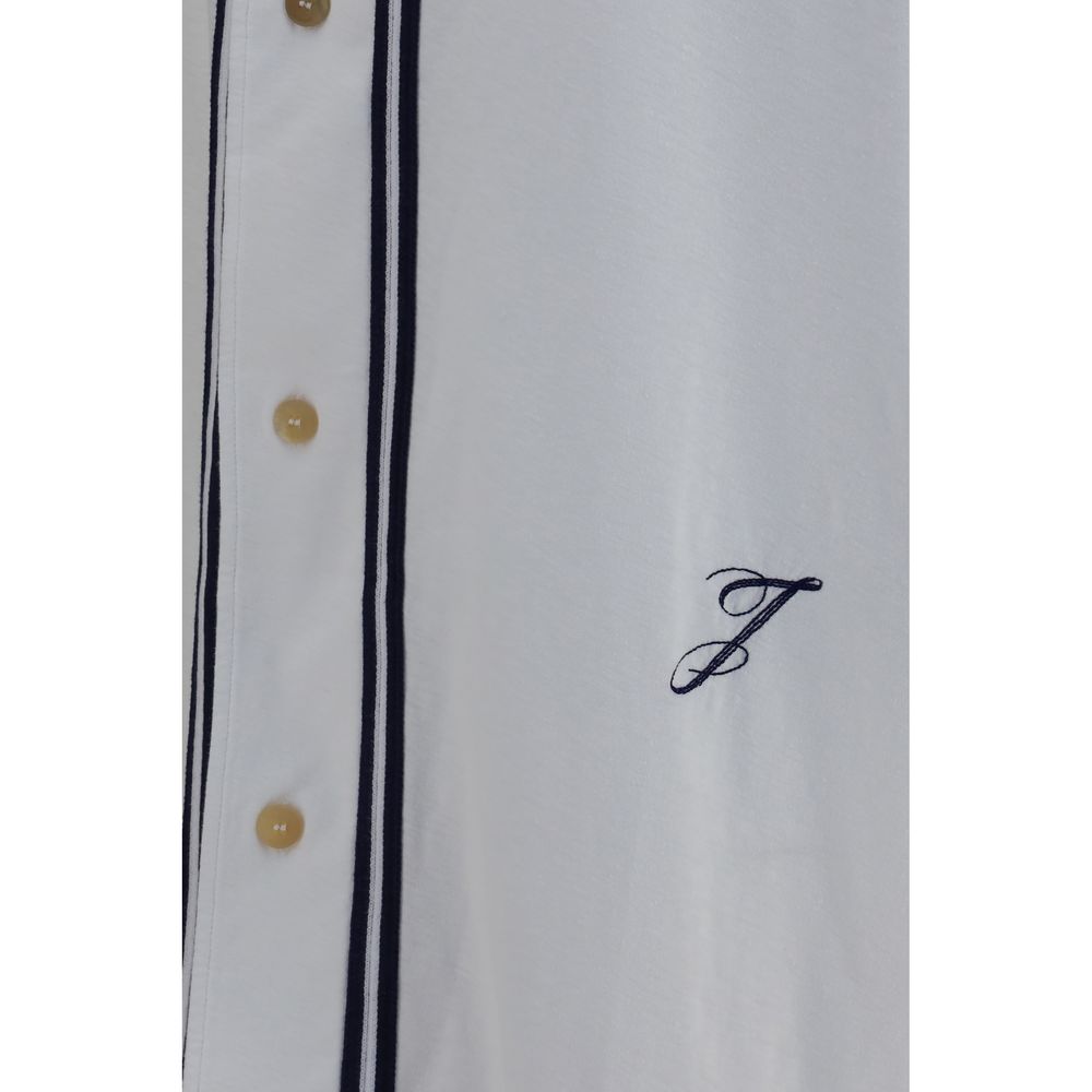 Jacquemus White Cotton Pattern Shirt Jacquemus