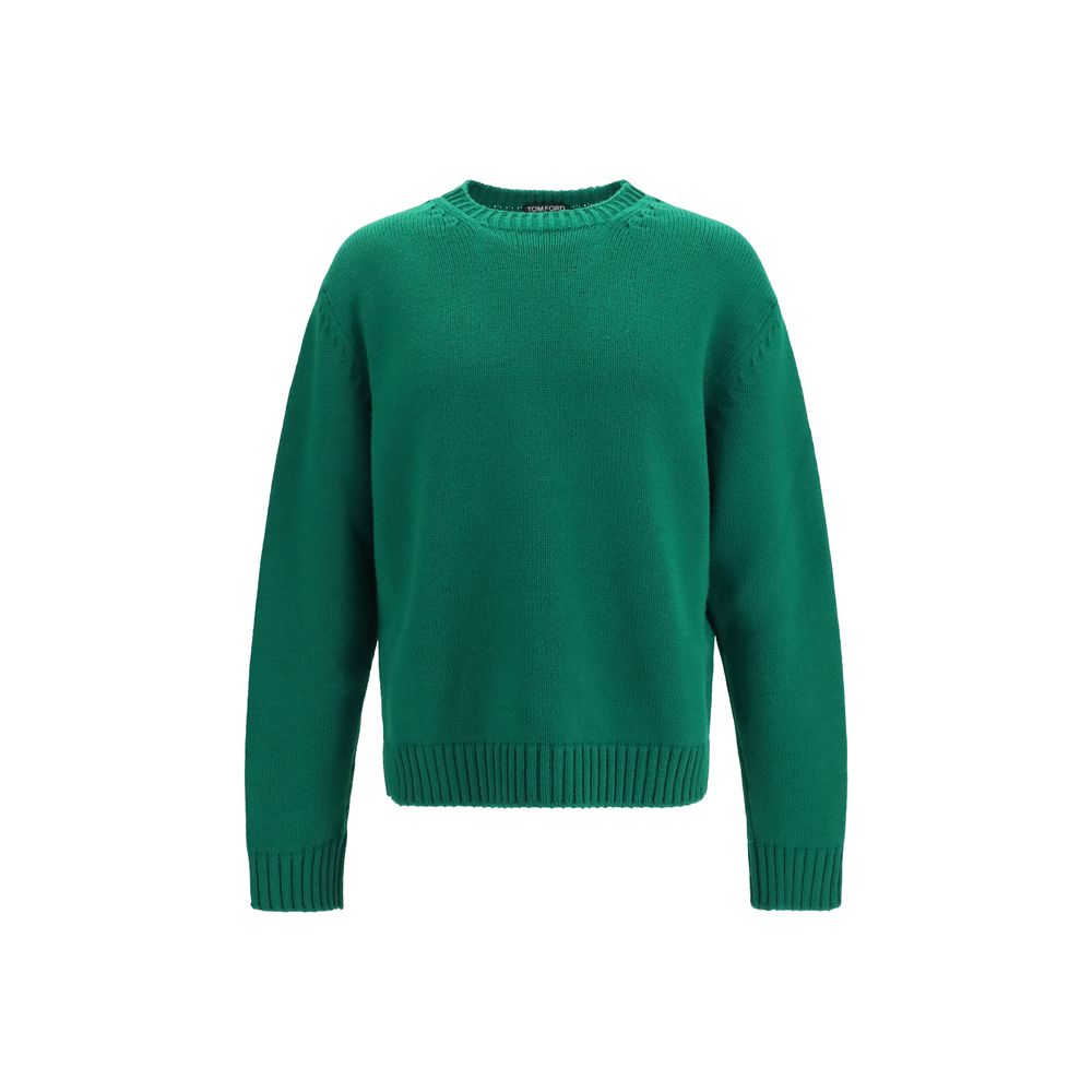 Tom Ford Bicolor Wool Oves Aries Sweatshirt Tom Ford