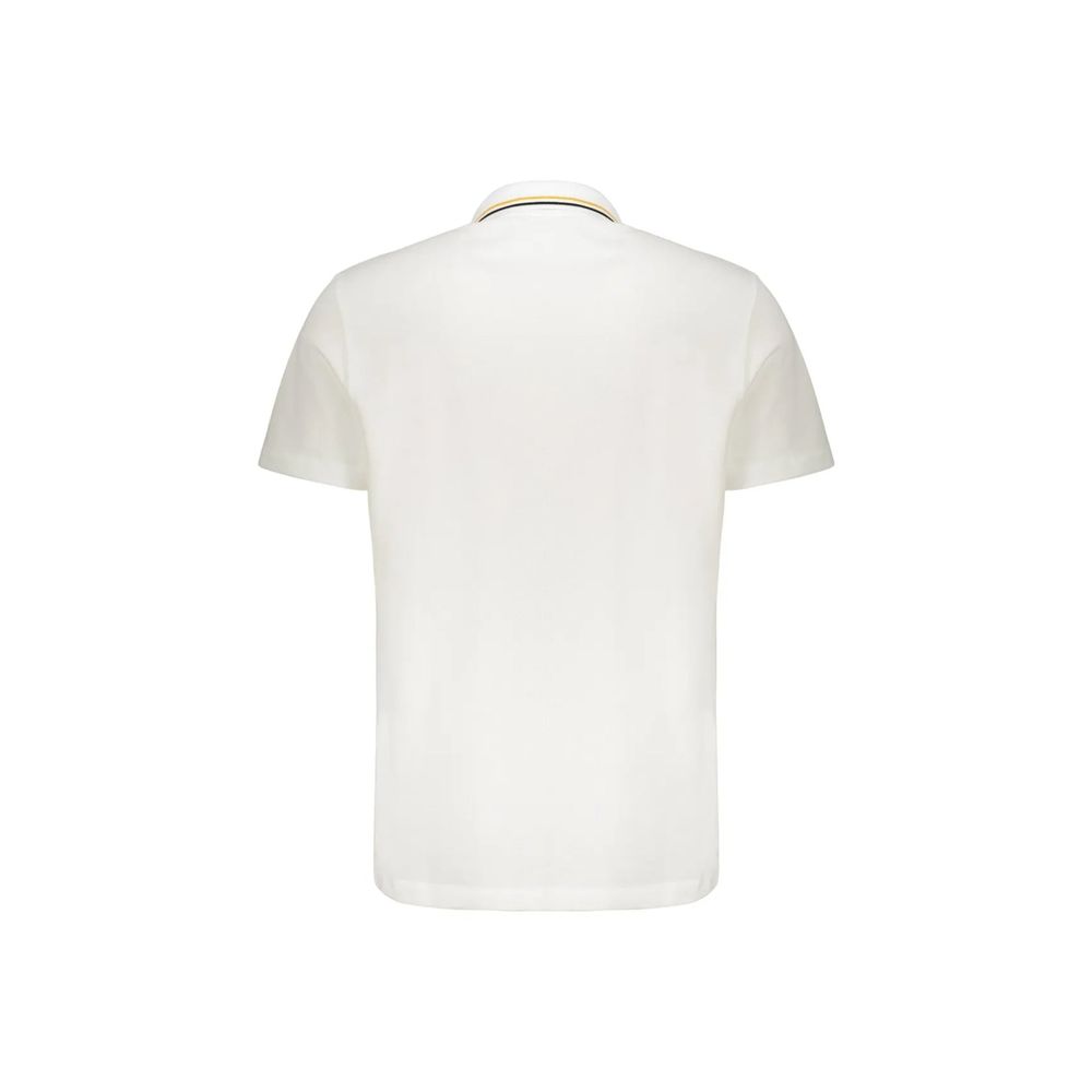Versace White Cotton Polo Shirt Versace