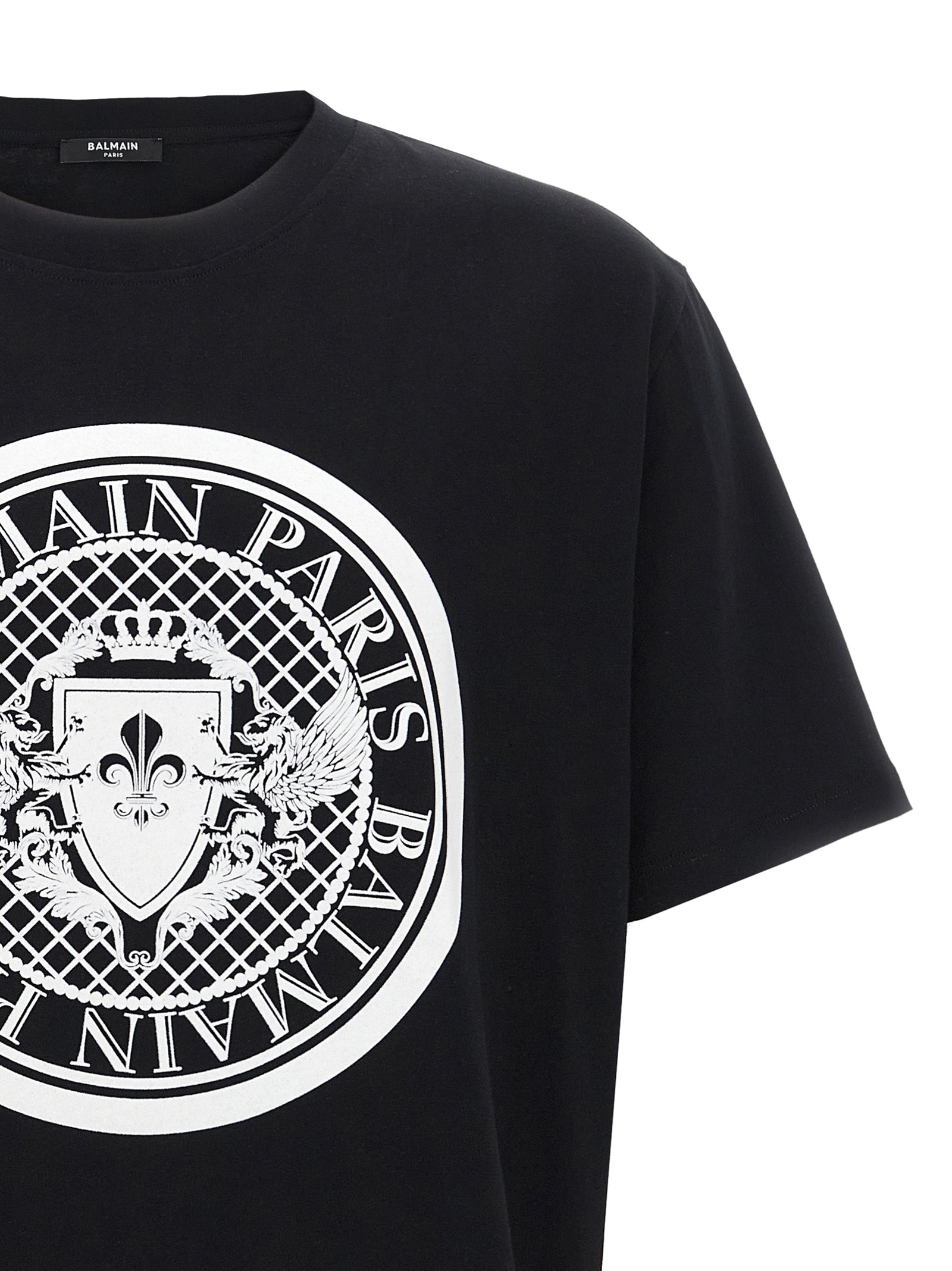 Balmain Bicolor Organic Cotton T-Shirt Balmain