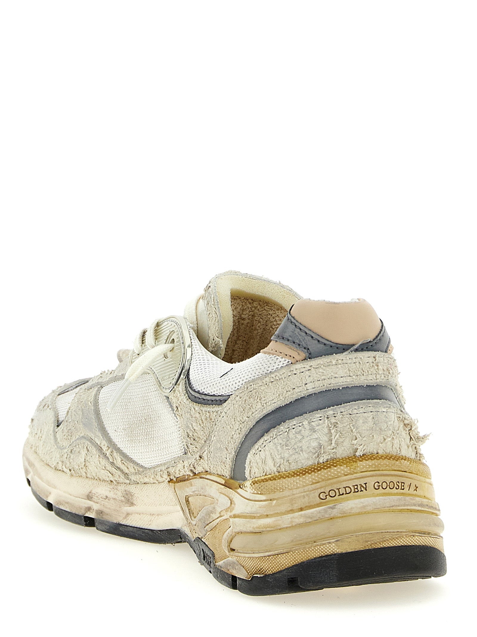 Golden Goose White Leather Athletic Sneakers Golden Goose