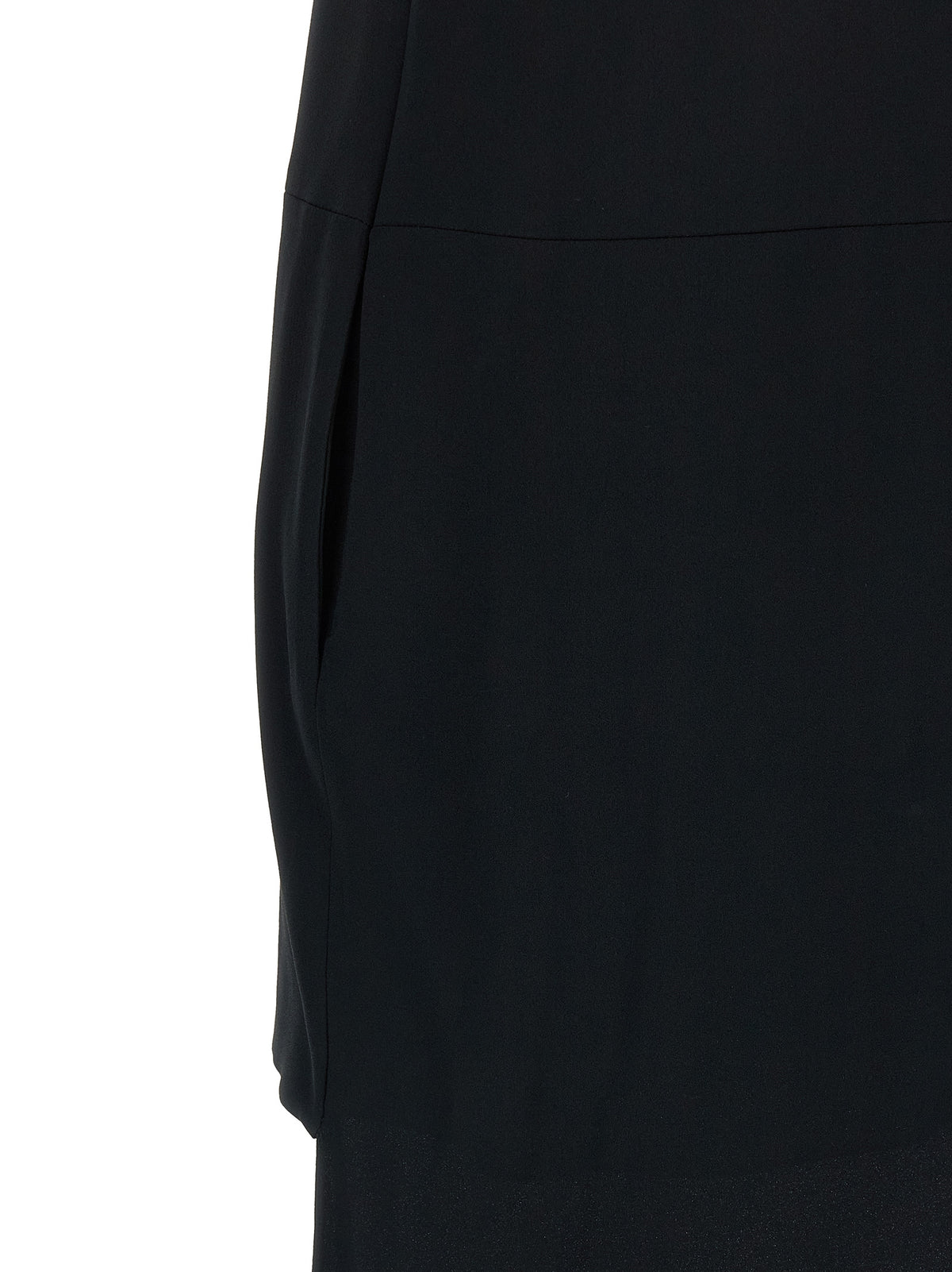Tom Ford Black Acetate Long Dress Tom Ford