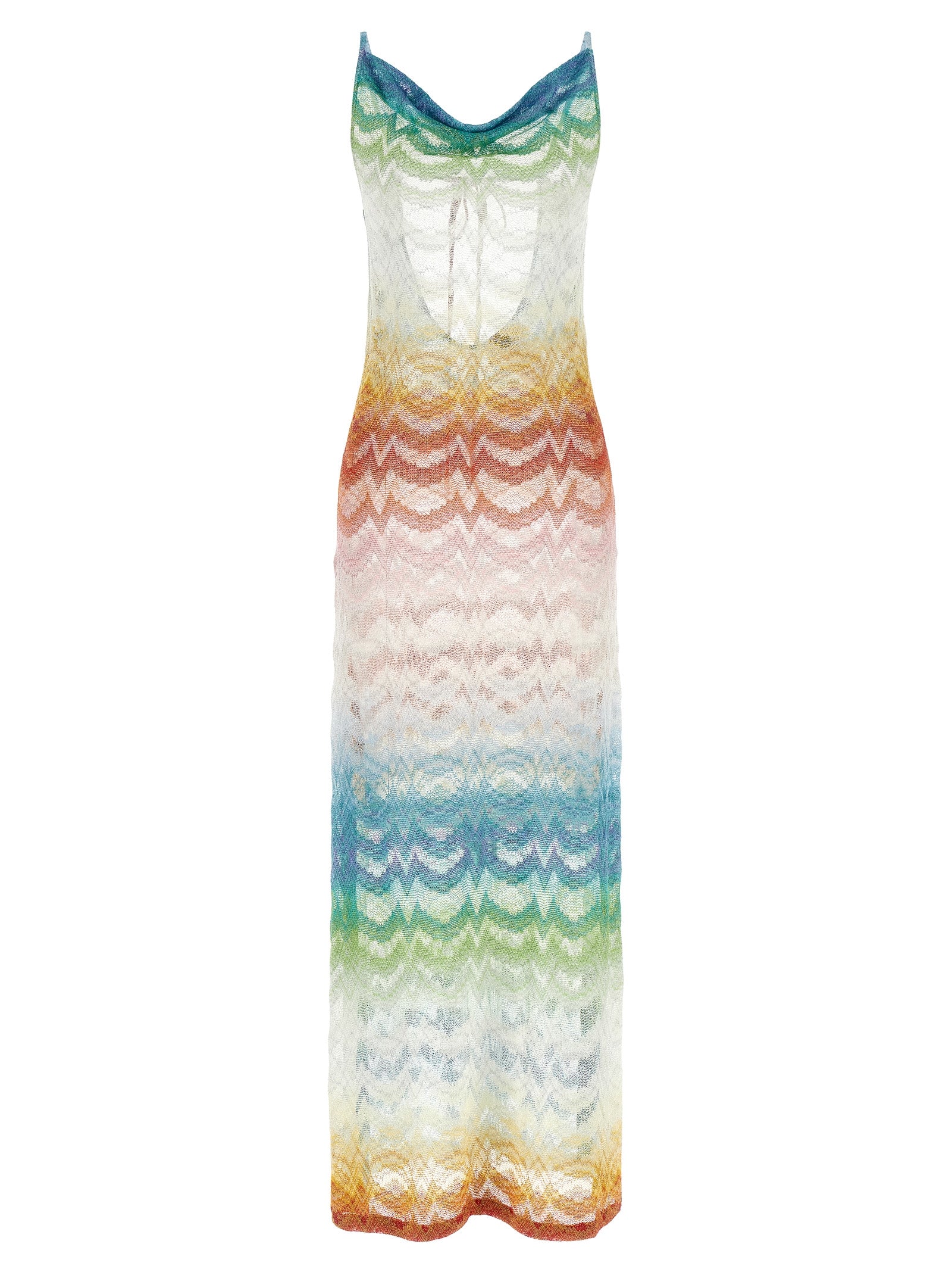 Missoni Multicolor Viscose Casual Dress Missoni