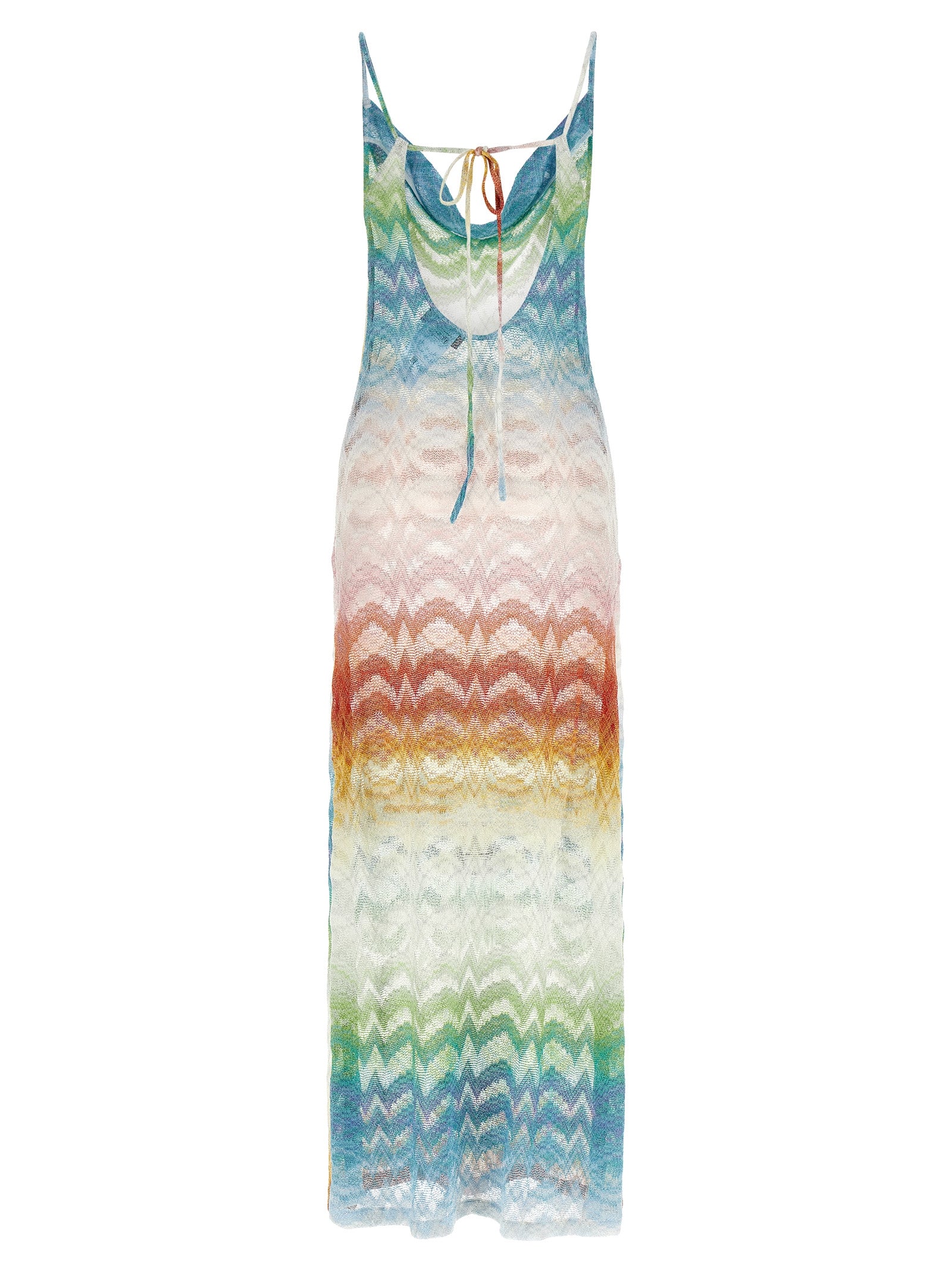 Missoni Multicolor Viscose Casual Dress Missoni