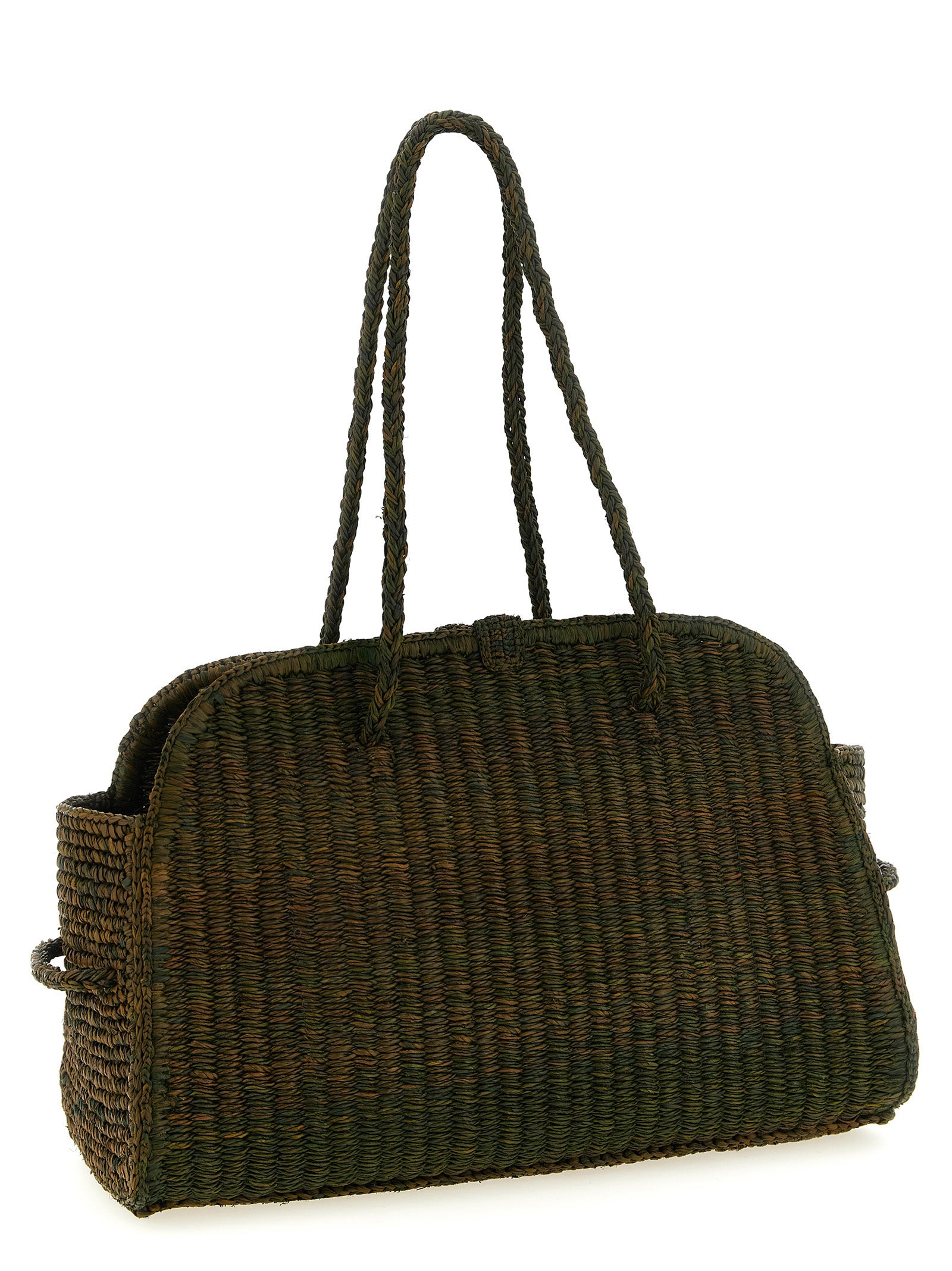 Jacquemus Bicolor Raffia Tote Bag Jacquemus