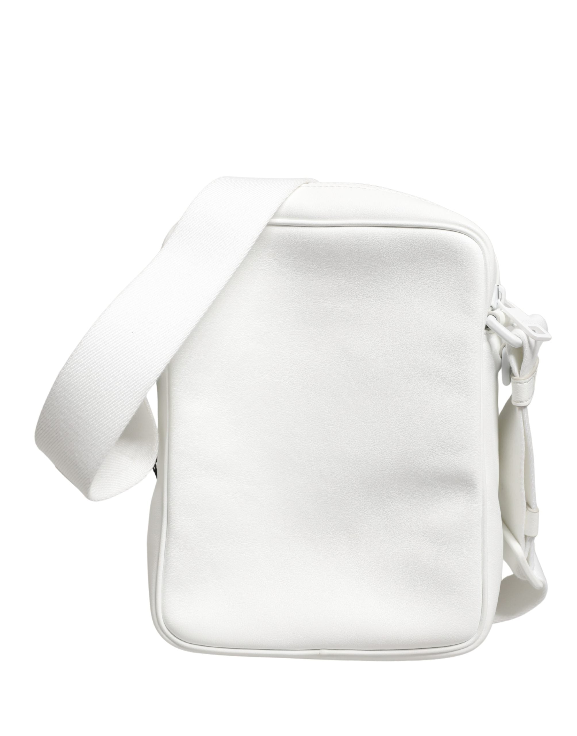 Dolce & Gabbana White Logo Plaque Crossbody Shoulder Borse Men Bag Dolce & Gabbana