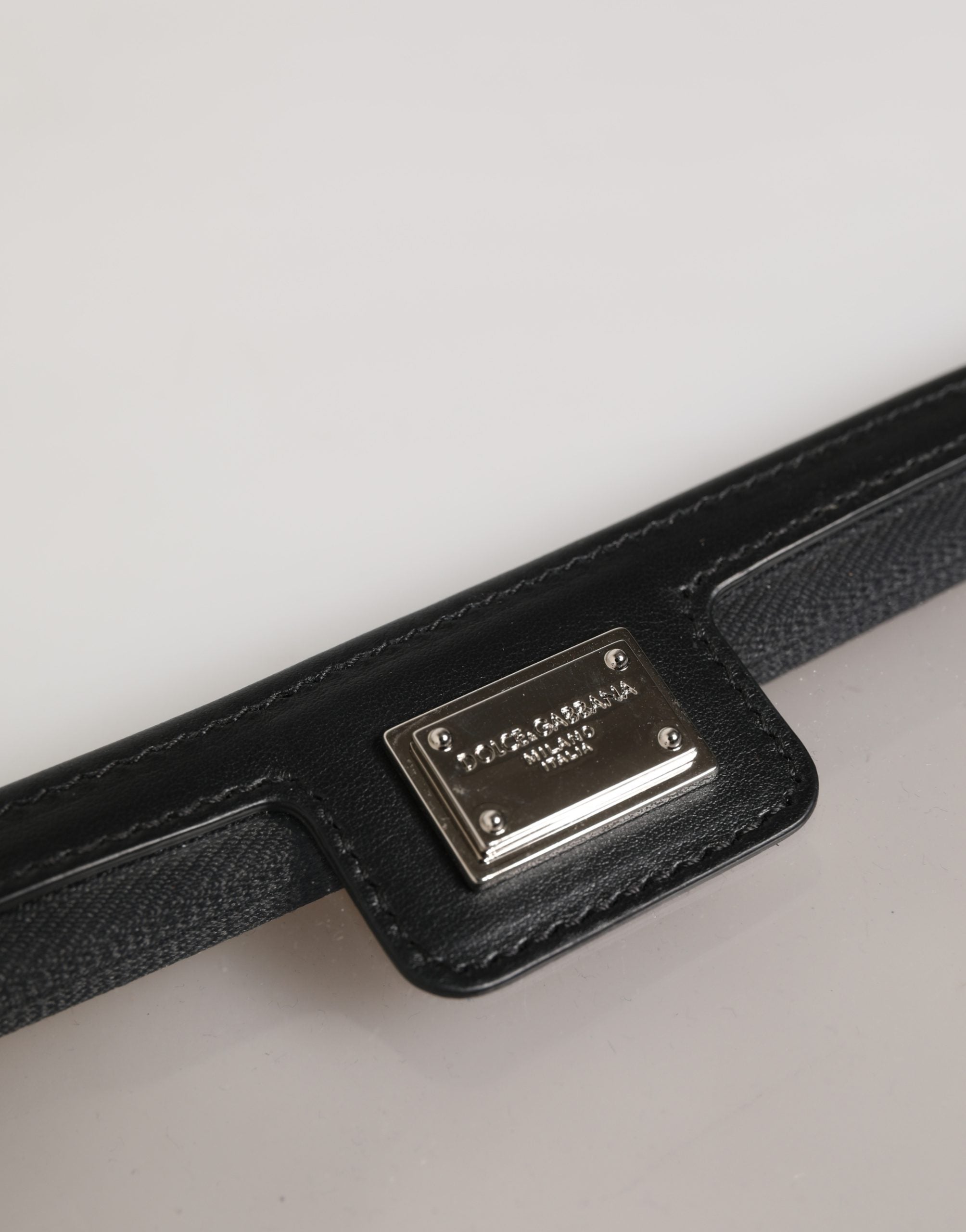 Dolce & Gabbana Transparent PVC Clutch Pouch Purse Branded Logo Plaque Bag Dolce & Gabbana