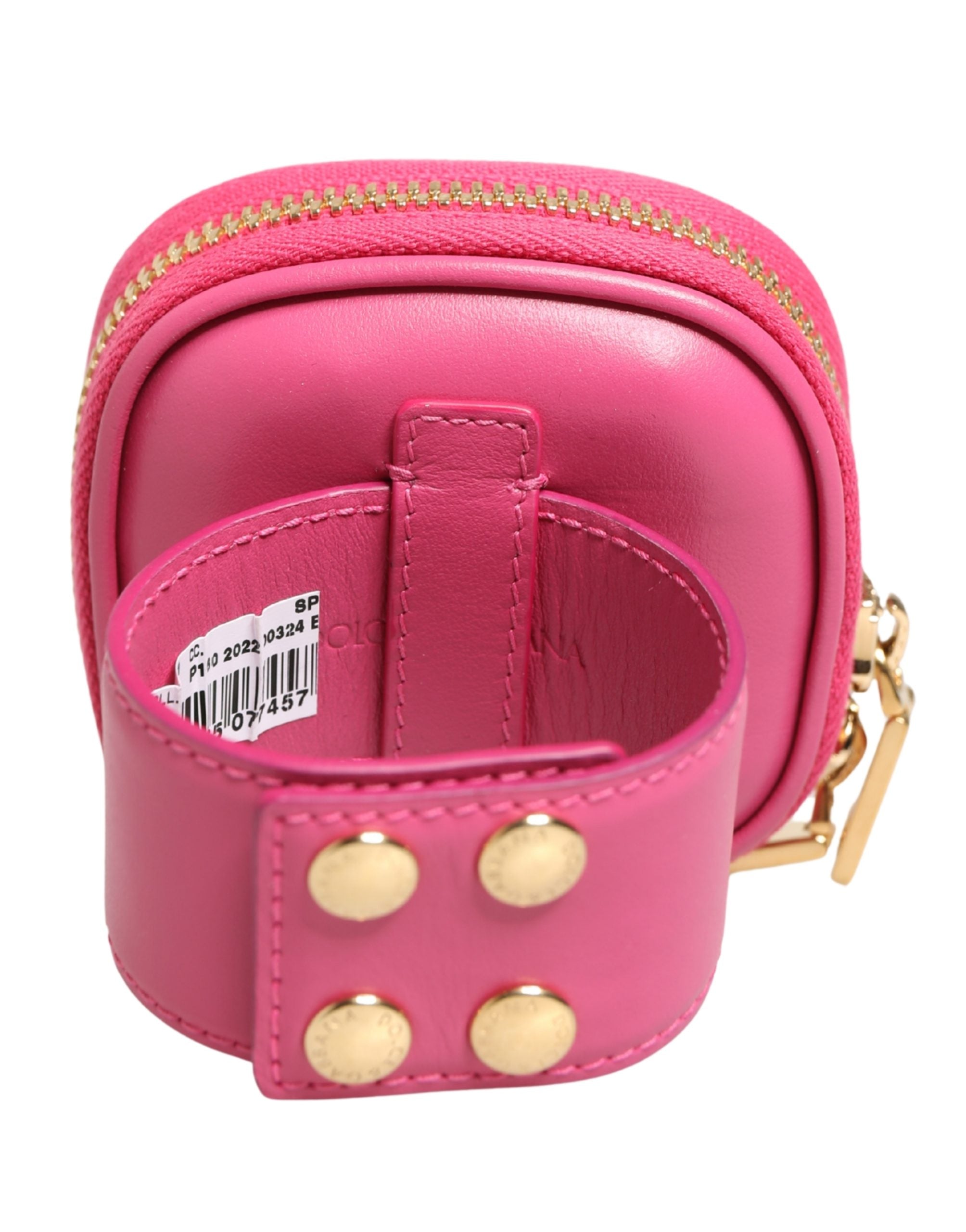 Dolce & Gabbana Pink Calf Leather DG Logo MULTIFUNCTIONAL KIT Borse Bag Dolce & Gabbana