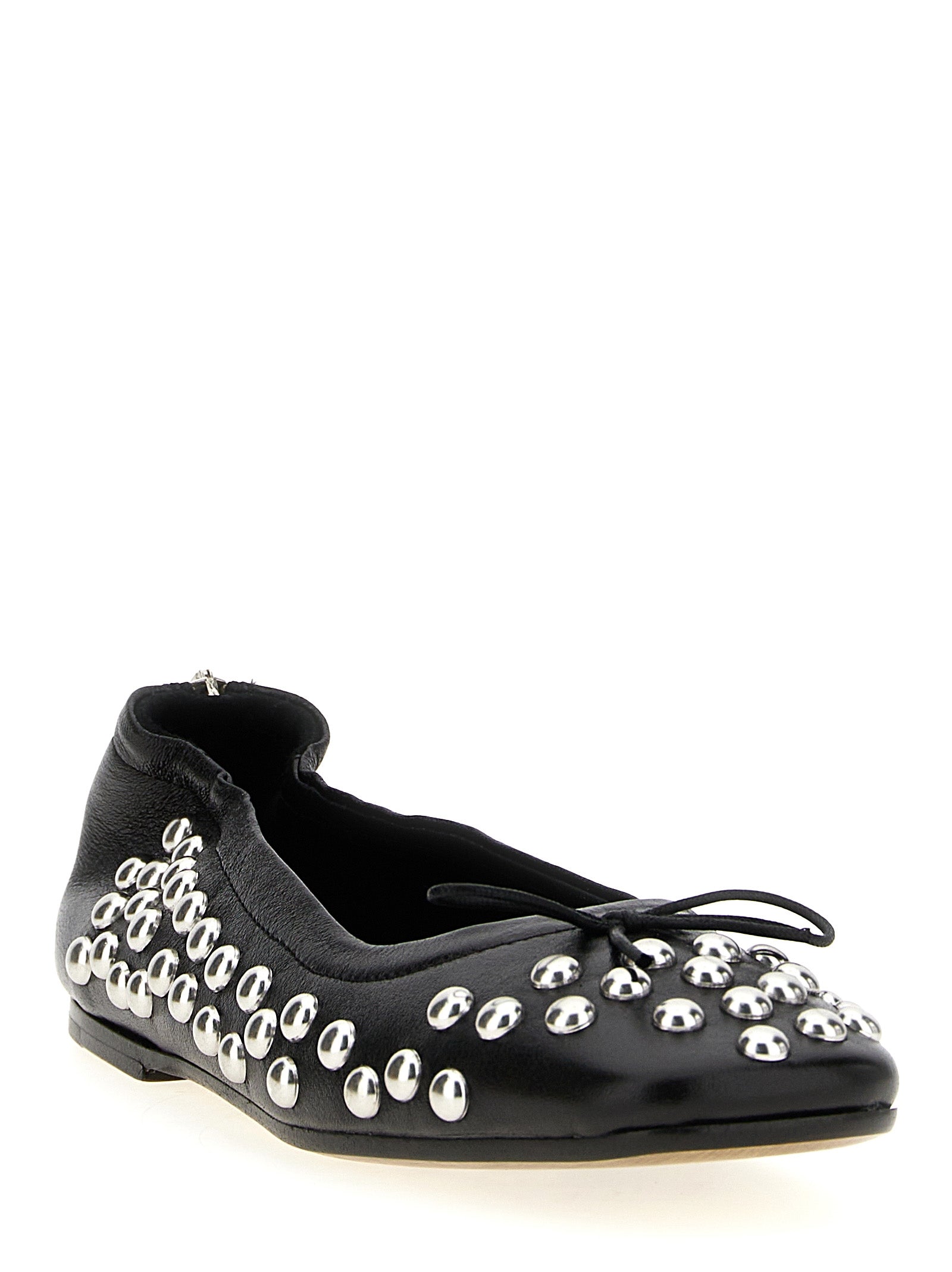Golden Goose Black Lamb Leather Ballet Flats Golden Goose