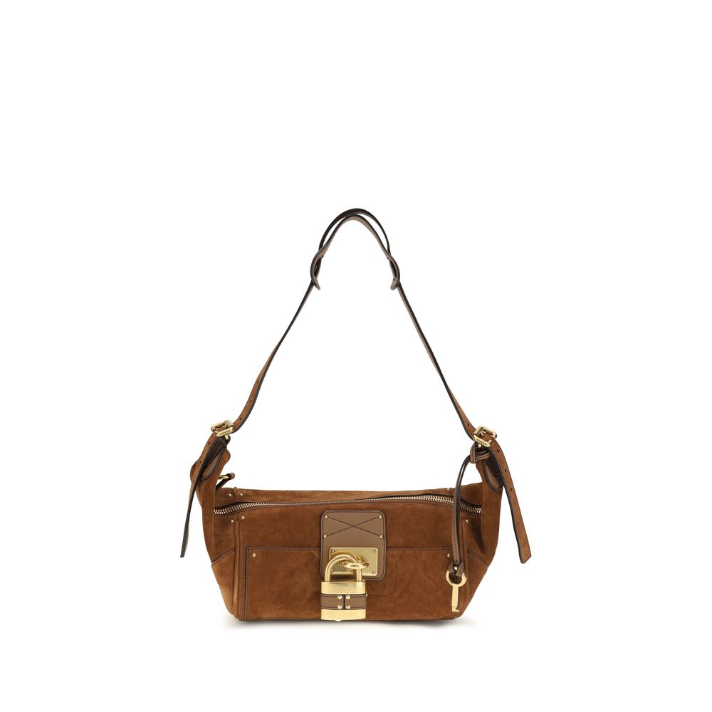 Chloé Brown Calf Leather Bos Taurus Shoulder Bag Chloé