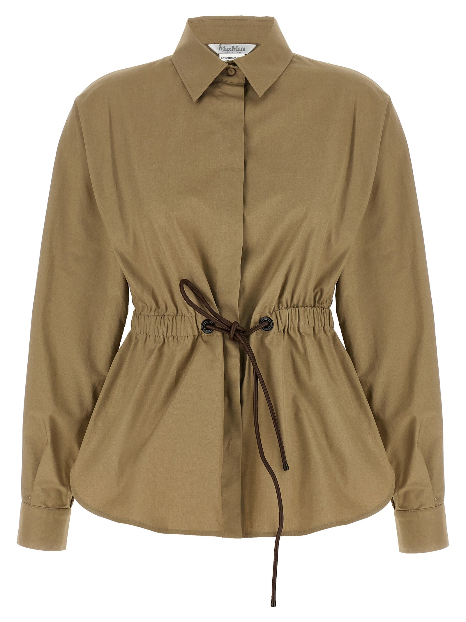 Max Mara Bicolor Cotton Blouse Max Mara