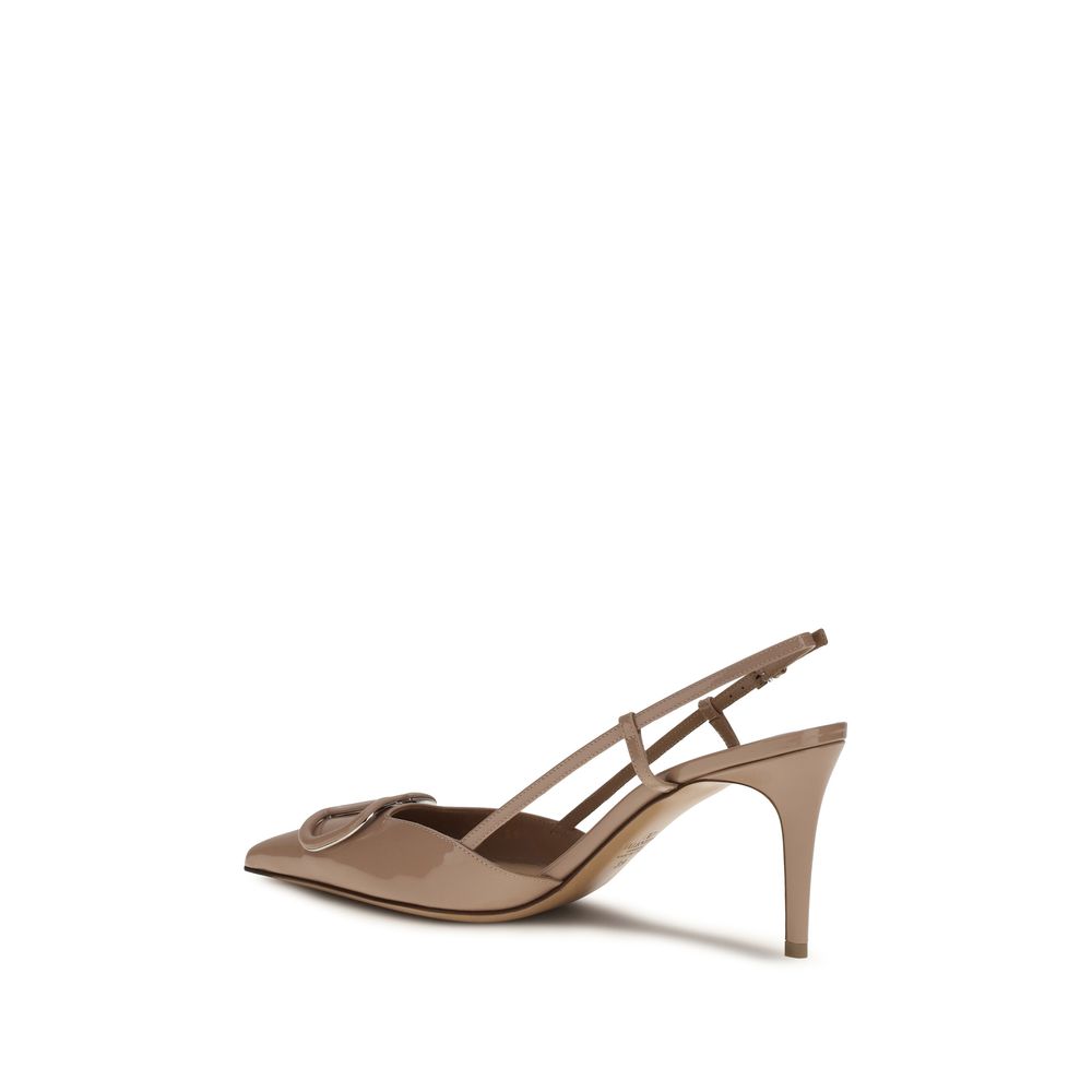Valentino Garavani Multicolor Calf Leather Bos Taurus High Heel Pumps Valentino Garavani