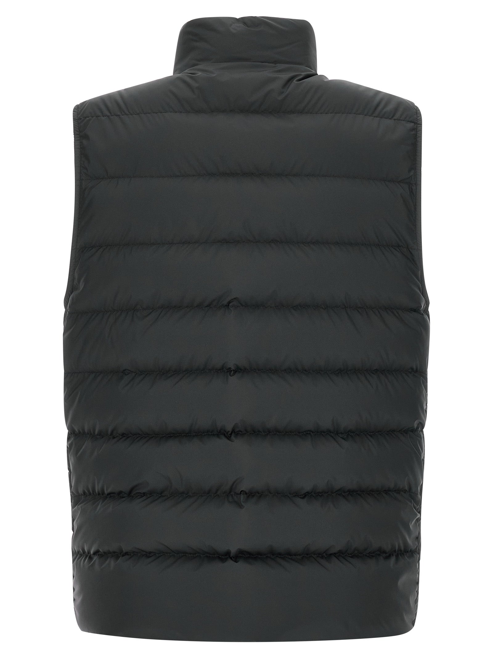 Moncler Black Polyester Sleeveless Jacket Moncler