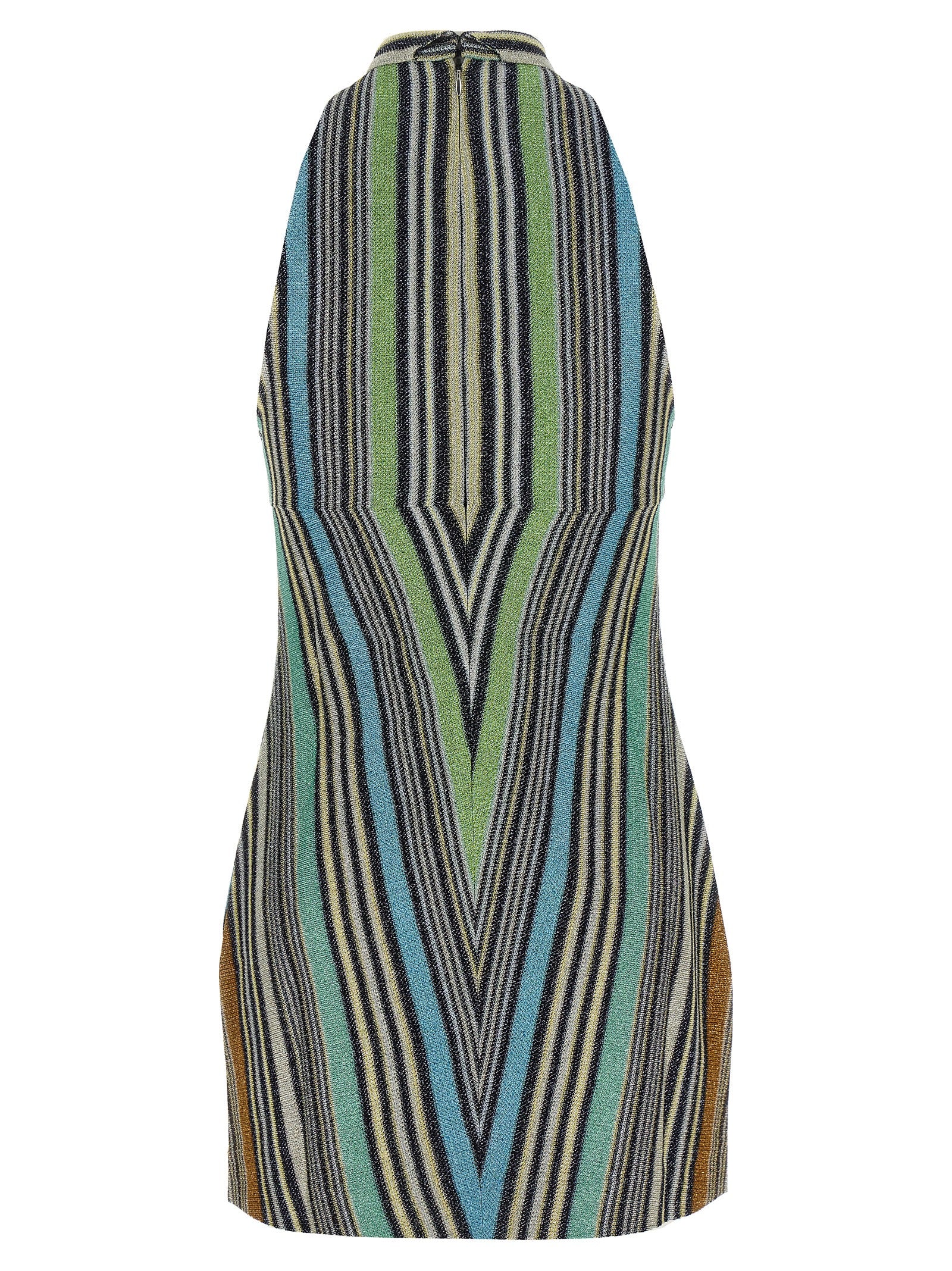 Missoni Multicolor Viscose Short Dress Missoni
