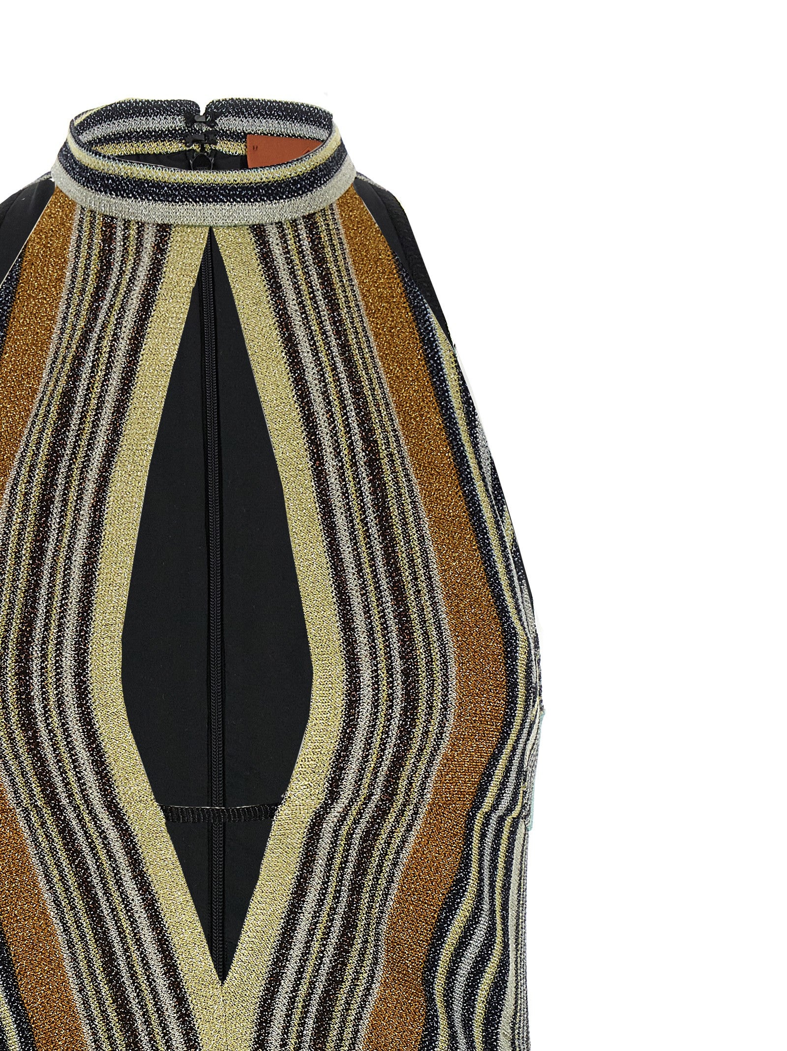 Missoni Multicolor Viscose Short Dress Missoni