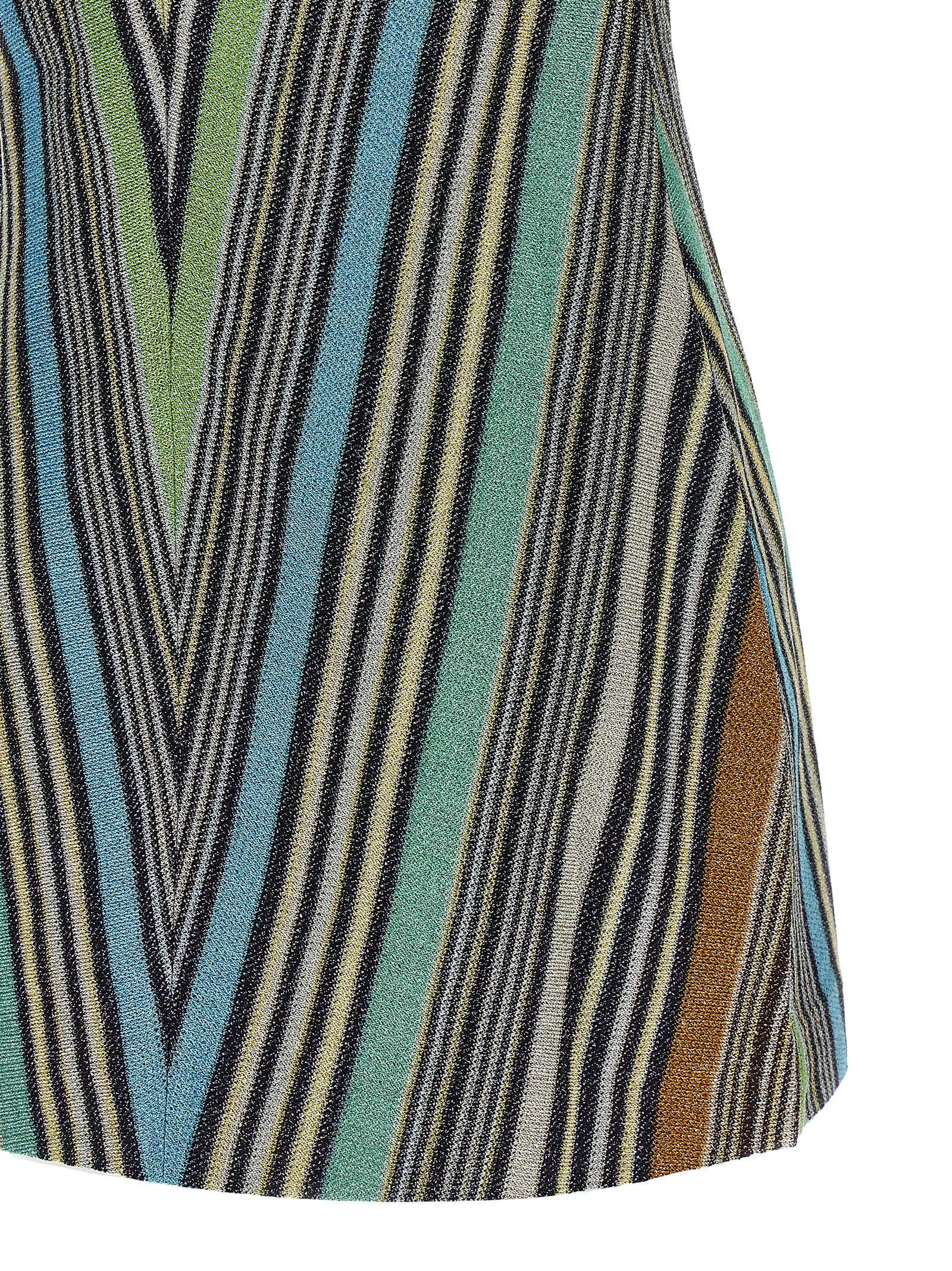 Missoni Multicolor Viscose Short Dress Missoni