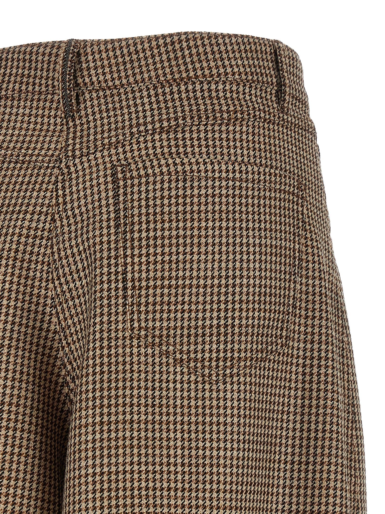 Brunello Cucinelli Brown Virgin Wool Bermuda Shorts Brunello Cucinelli