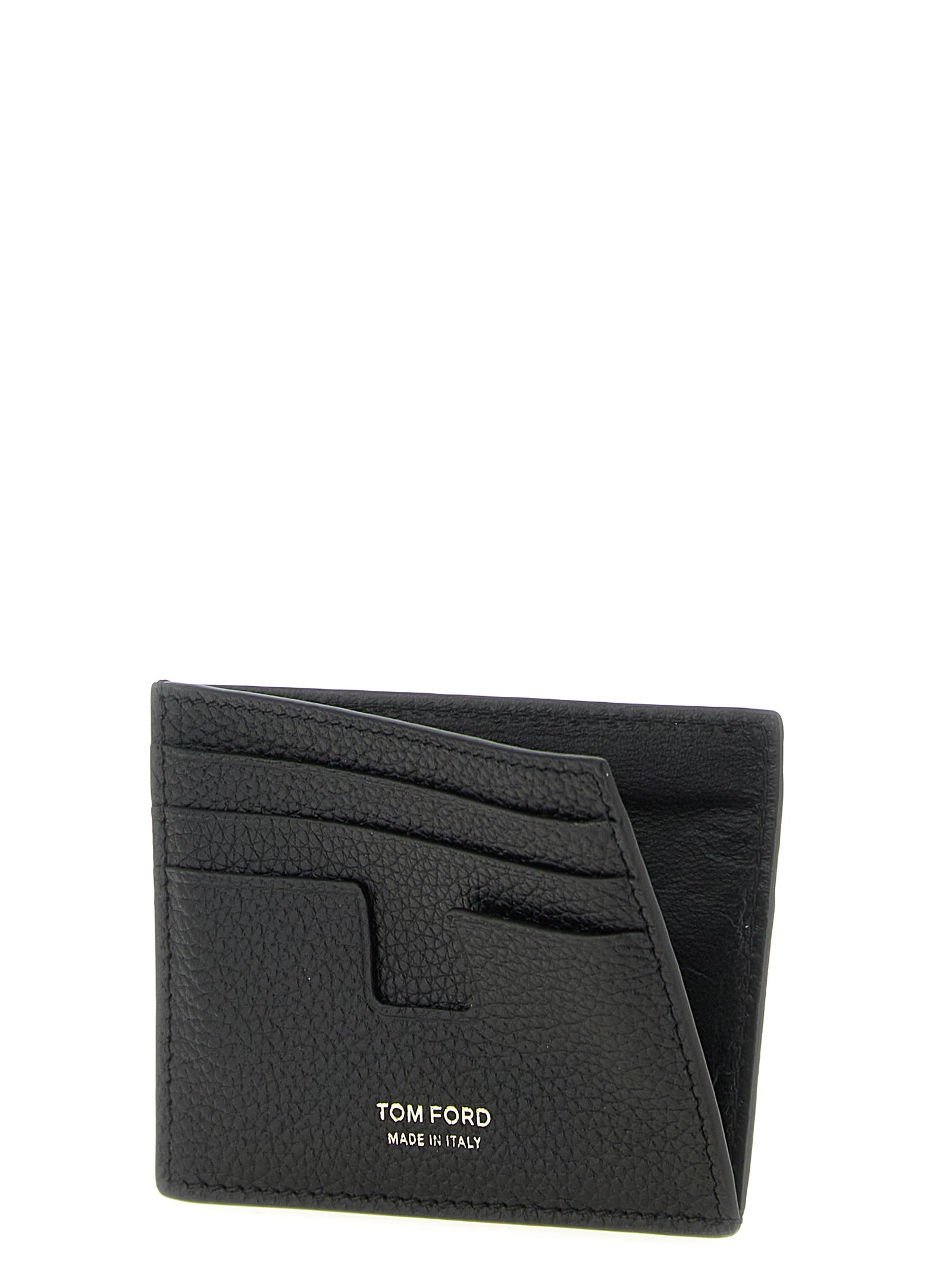 Tom Ford Black Calfskin Cardholder Tom Ford