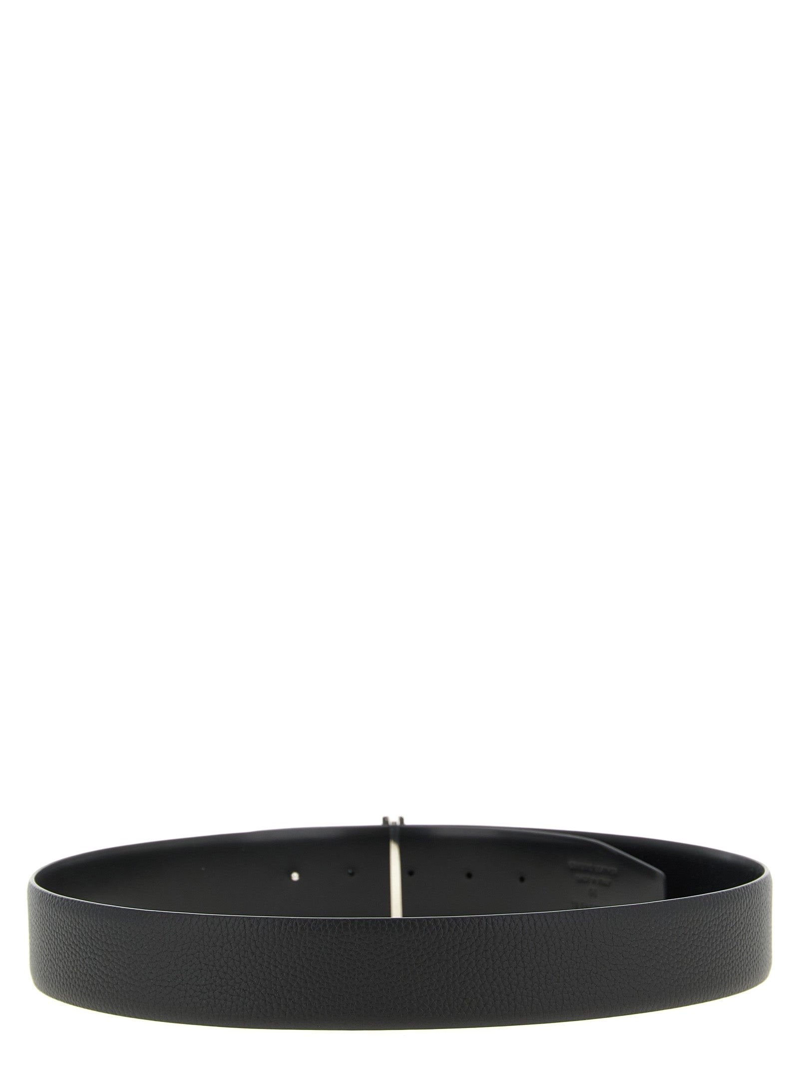 Tom Ford Black Calfskin Regular Belt Tom Ford