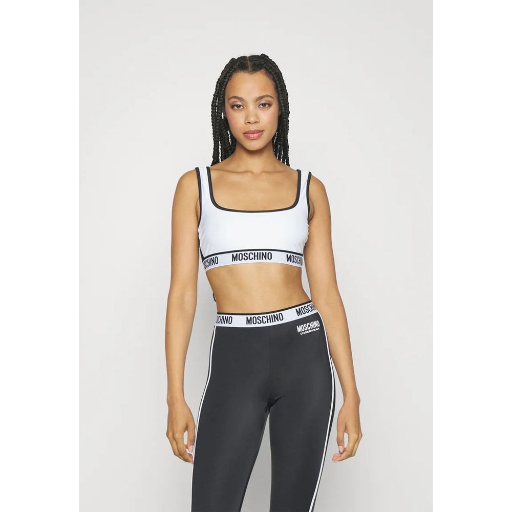 Moschino Multicolor Polyamide Sport Bra Moschino